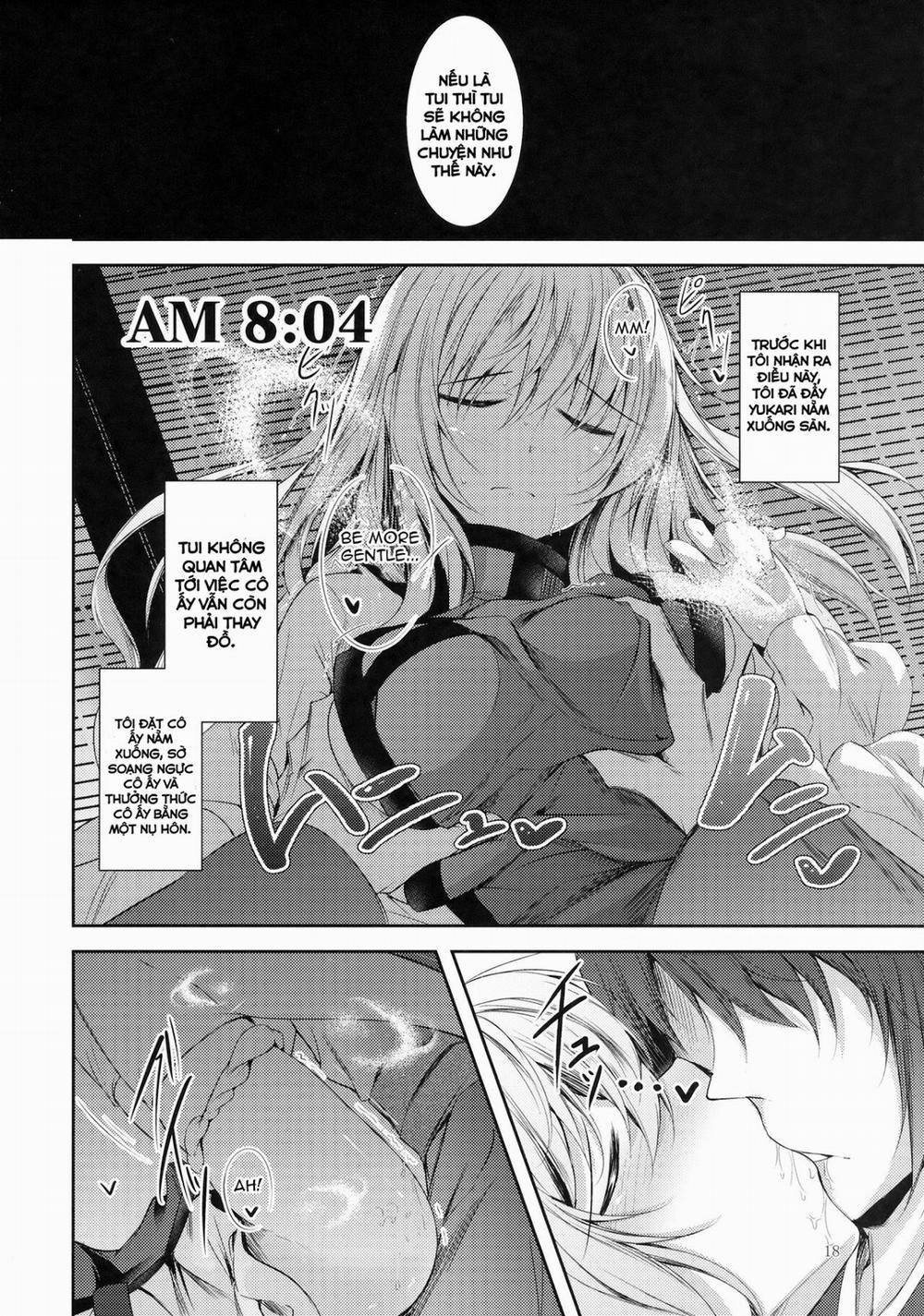 HentaiVN.net - Ảnh 17 - Mayoiga Schedule AM (Touhou) [Cậu chuyện về anh thanh niên và 3 cô gái] - Chap 1
