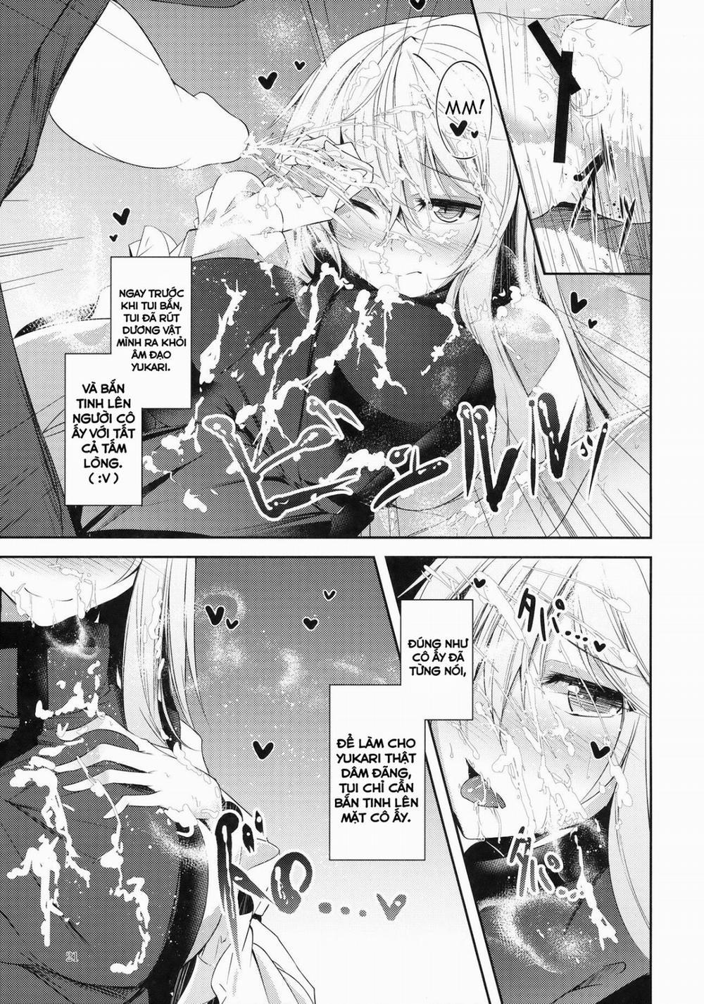 HentaiVN.net - Ảnh 20 - Mayoiga Schedule AM (Touhou) [Cậu chuyện về anh thanh niên và 3 cô gái] - Chap 1