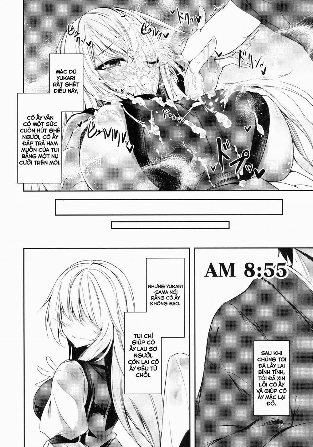 HentaiVN.net - Ảnh 21 - Mayoiga Schedule AM (Touhou) [Cậu chuyện về anh thanh niên và 3 cô gái] - Chap 1