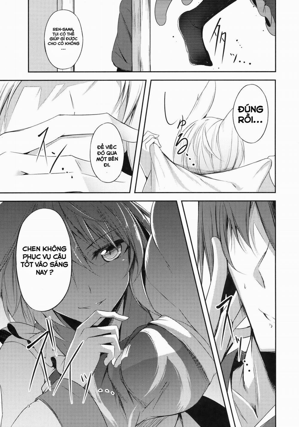 HentaiVN.net - Ảnh 8 - Mayoiga Schedule AM (Touhou) [Cậu chuyện về anh thanh niên và 3 cô gái] - Chap 1