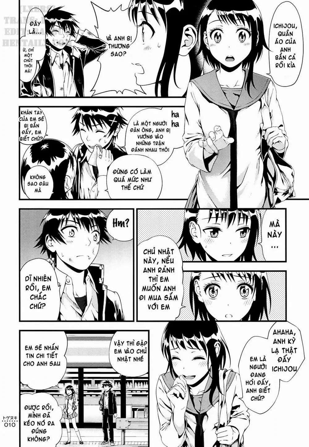 HentaiVN.net - Ảnh 11 - Togenuki (Nise Koi) - Chap 1