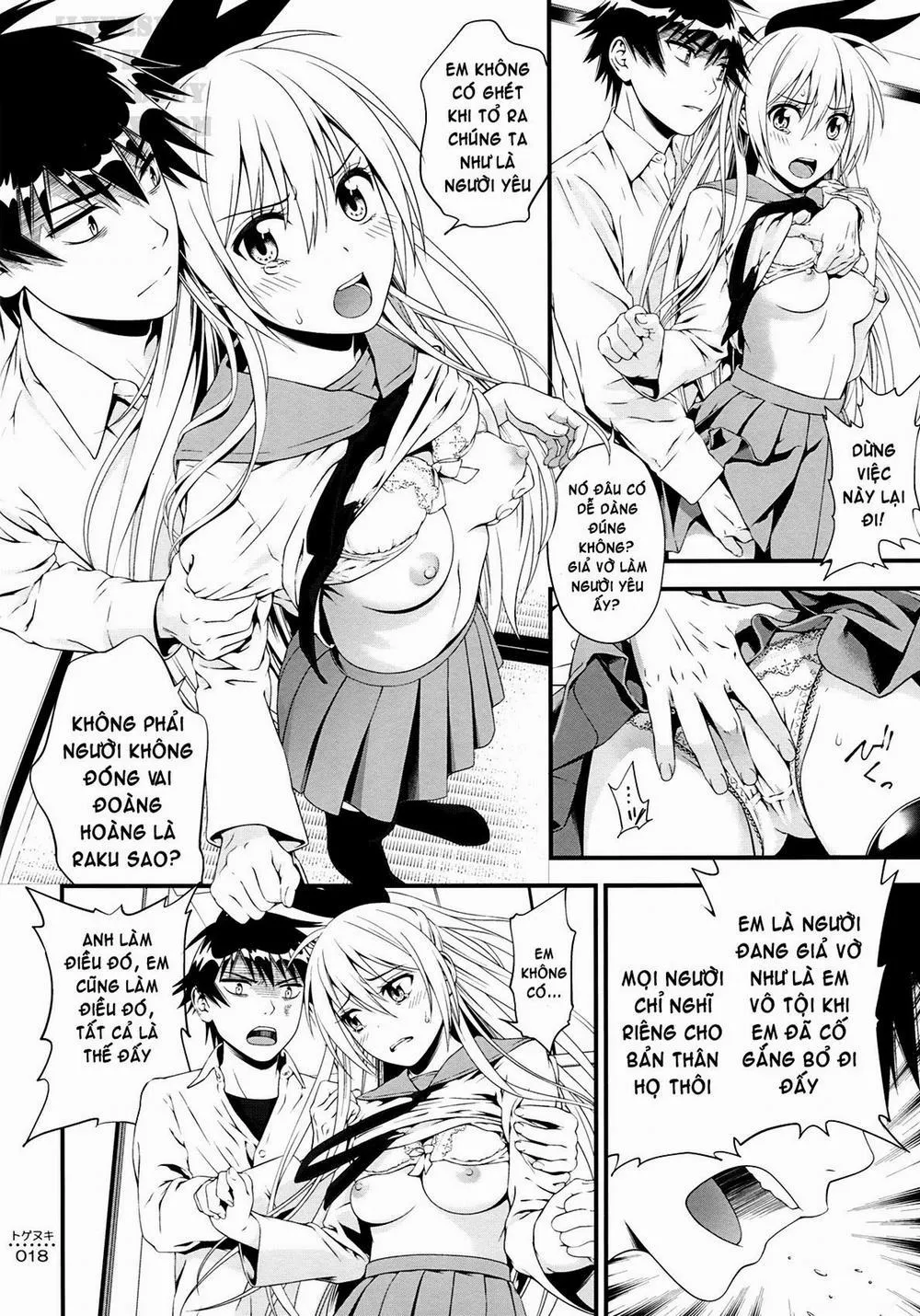HentaiVN.net - Ảnh 19 - Togenuki (Nise Koi) - Chap 1