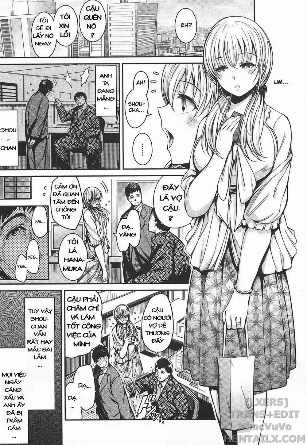 HentaiVN.net - Ảnh 5 - For my Husbands Sake - Chap 1