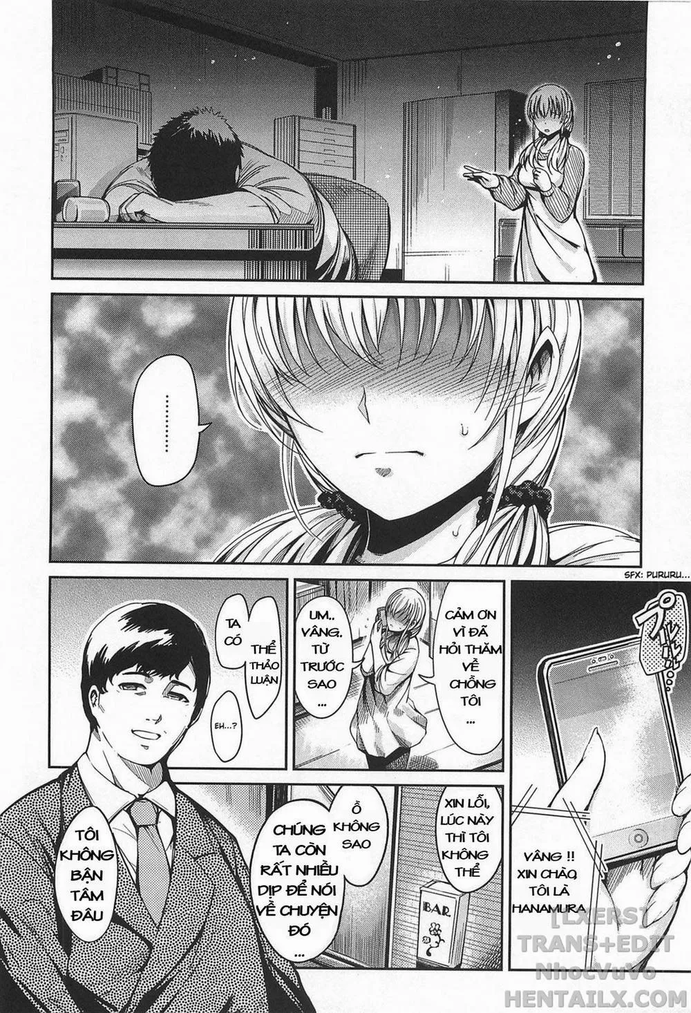 HentaiVN.net - Ảnh 6 - For my Husbands Sake - Chap 1