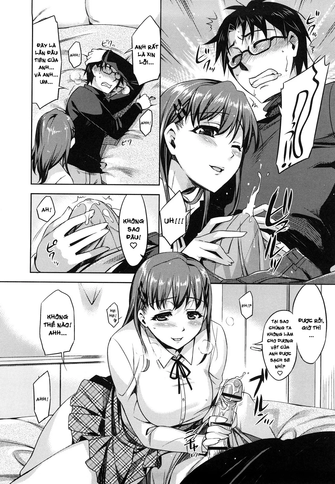 HentaiVN.net - Ảnh 8 - Summer Love ♥ [Natsu Koi ♥] - Chap 4