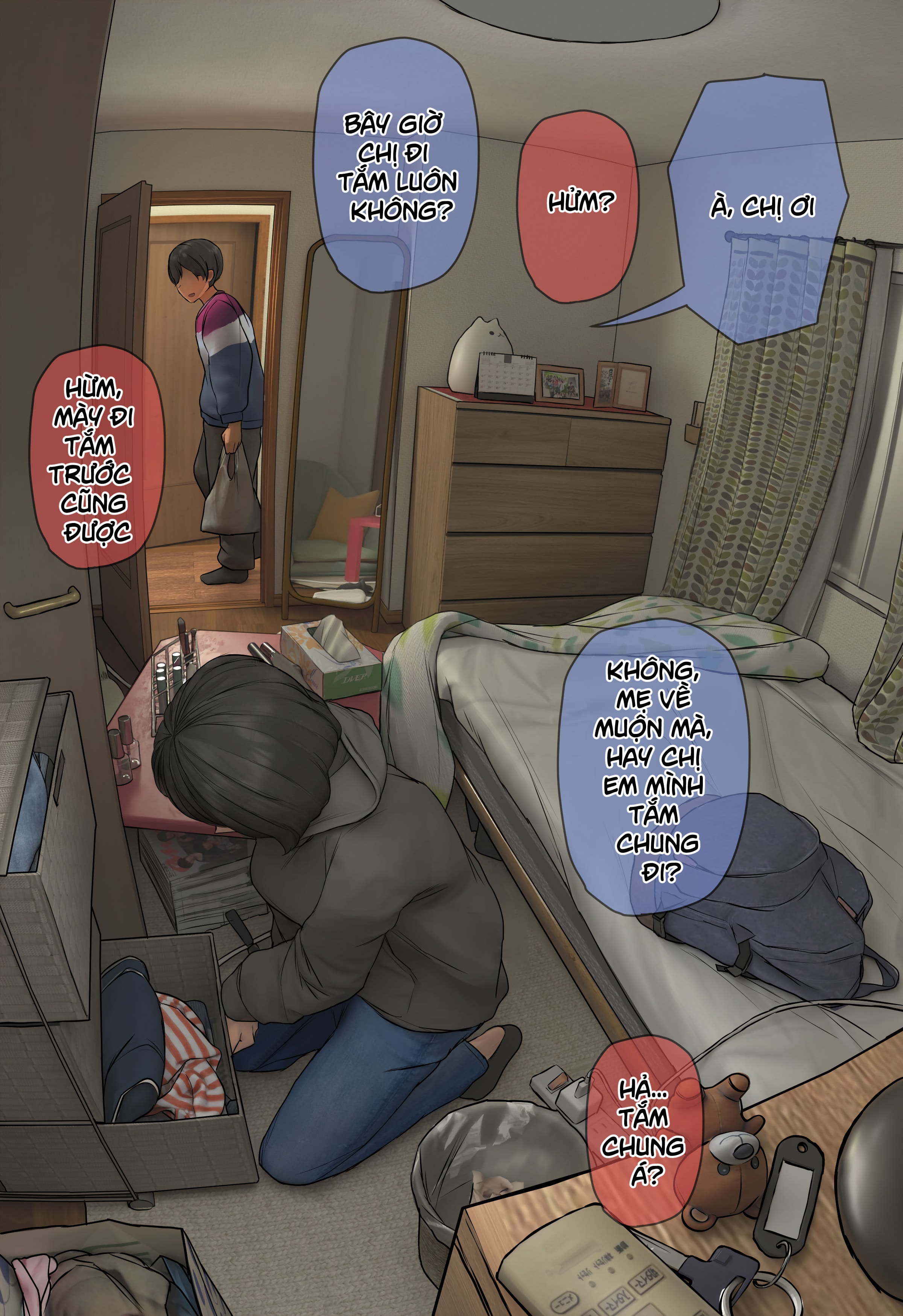 HentaiVN.net - Ảnh 91 - [series] chịch chị gái - Chap 4