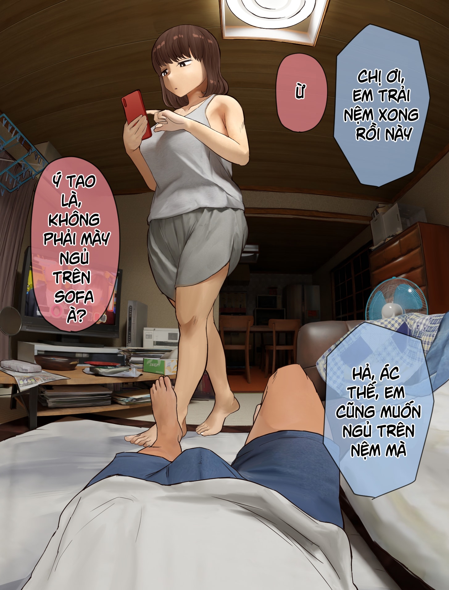 HentaiVN.net - Ảnh 5 - [series] chịch chị gái - Chap 7