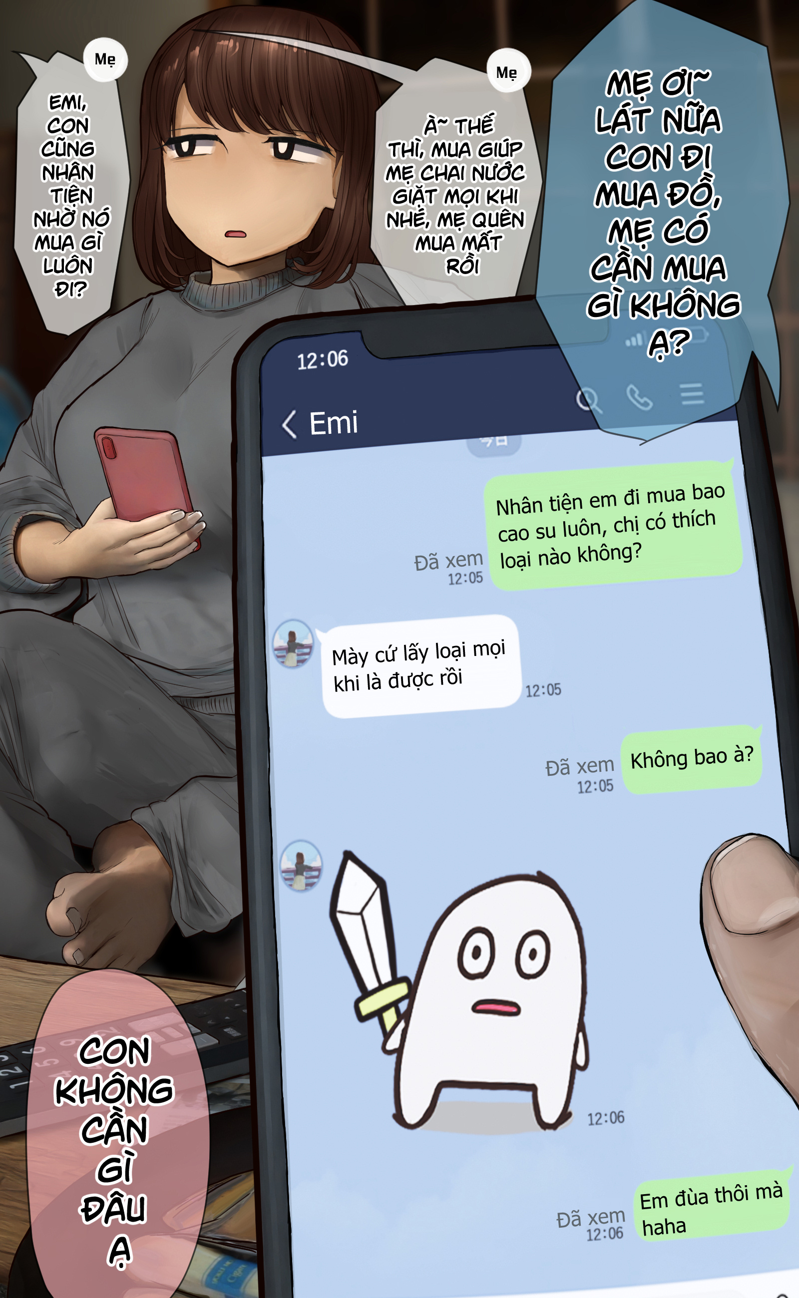 HentaiVN.net - Ảnh 5 - [series] chịch chị gái - Chap 8