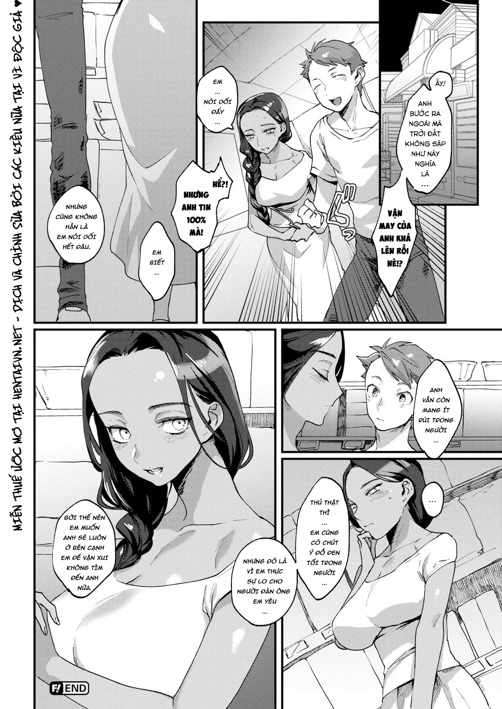 HentaiVN.net - Ảnh 17 - Ý Trời Bảo Em Bói Quẻ Cho Anh! [Would You Care to Dance with Misfortune Tonight?] - Chap 1