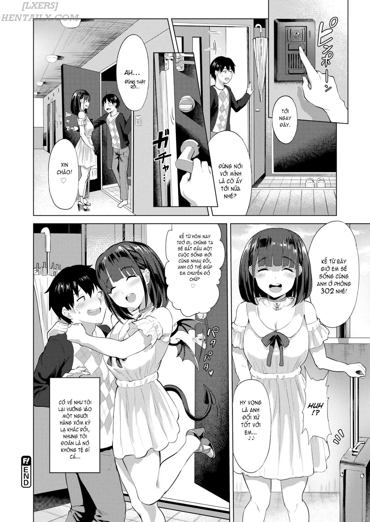 HentaiVN.net - Ảnh 21 - Wet & Gooey ★ Neighbor [Wet Gooey Neighbor; Comic X-Eros #67] - Chap 1