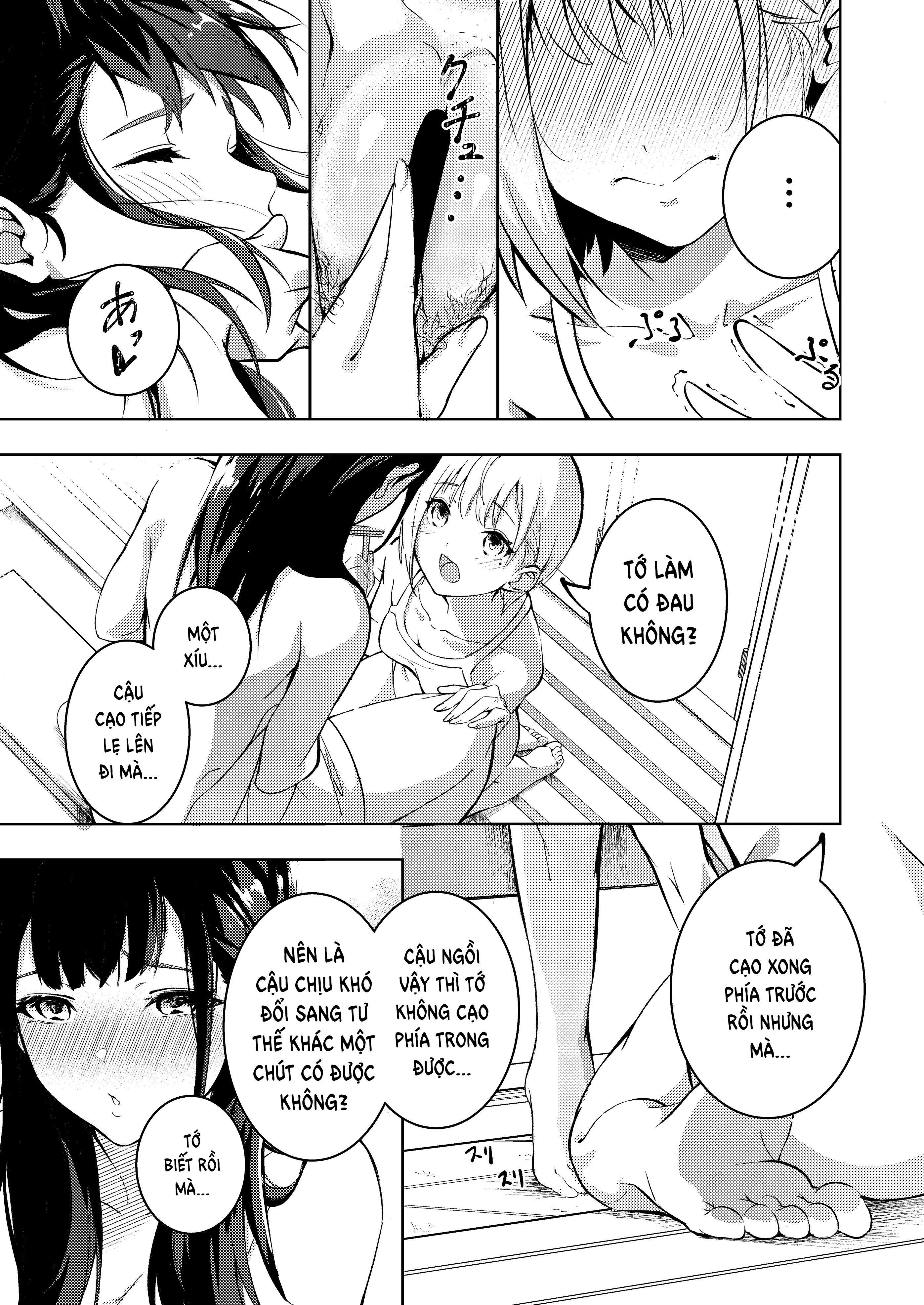 HentaiVN.net - Ảnh 9 - Cạo Lông Giữa Hè - Chap 1