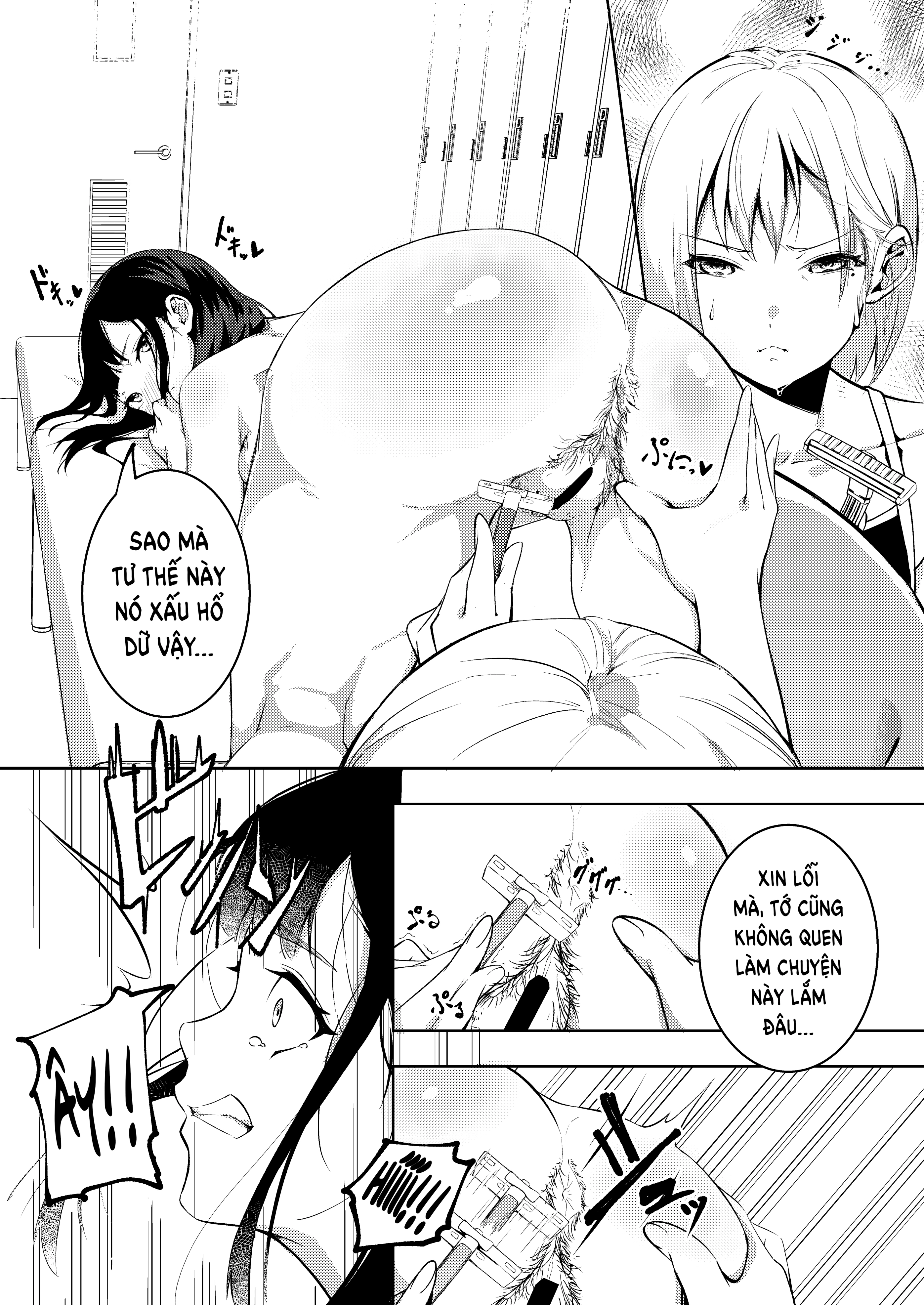 HentaiVN.net - Ảnh 10 - Cạo Lông Giữa Hè - Chap 1