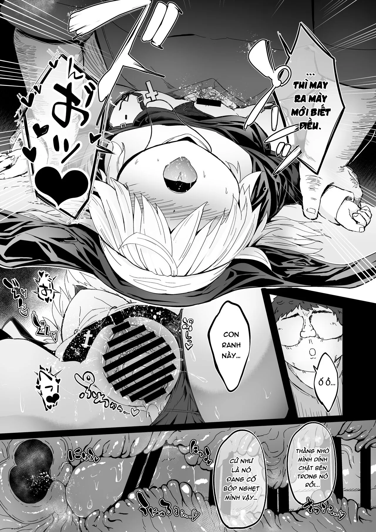 HentaiVN.net - Ảnh 13 - Zangeshitsu no Chiisana Ero Sister [The Small Nun in the Confessional] - Chap 1