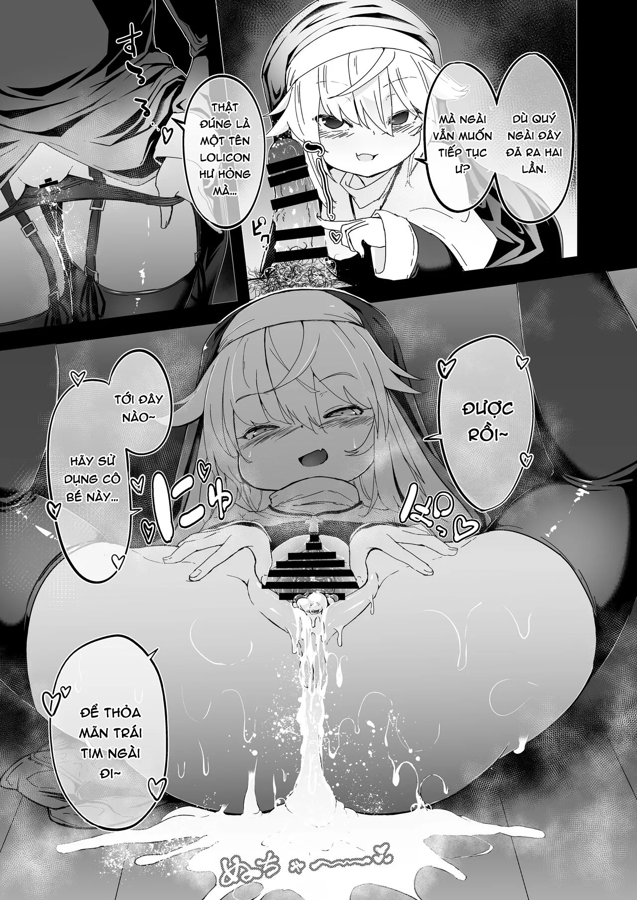 HentaiVN.net - Ảnh 17 - Zangeshitsu no Chiisana Ero Sister [The Small Nun in the Confessional] - Chap 1