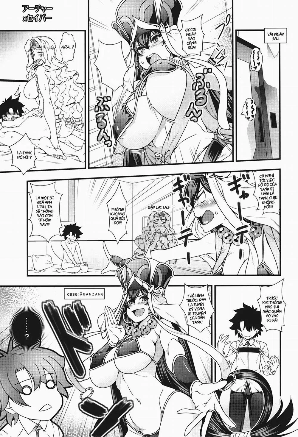 HentaiVN.net - Ảnh 16 - Onee-san Servant to Shota Master ga Zukkon Bakkon Suru Hon (Fate/Grand Order) - Chap 1