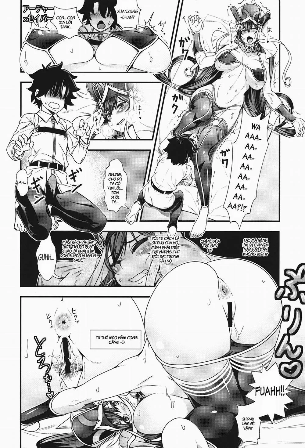 HentaiVN.net - Ảnh 21 - Onee-san Servant to Shota Master ga Zukkon Bakkon Suru Hon (Fate/Grand Order) - Chap 1
