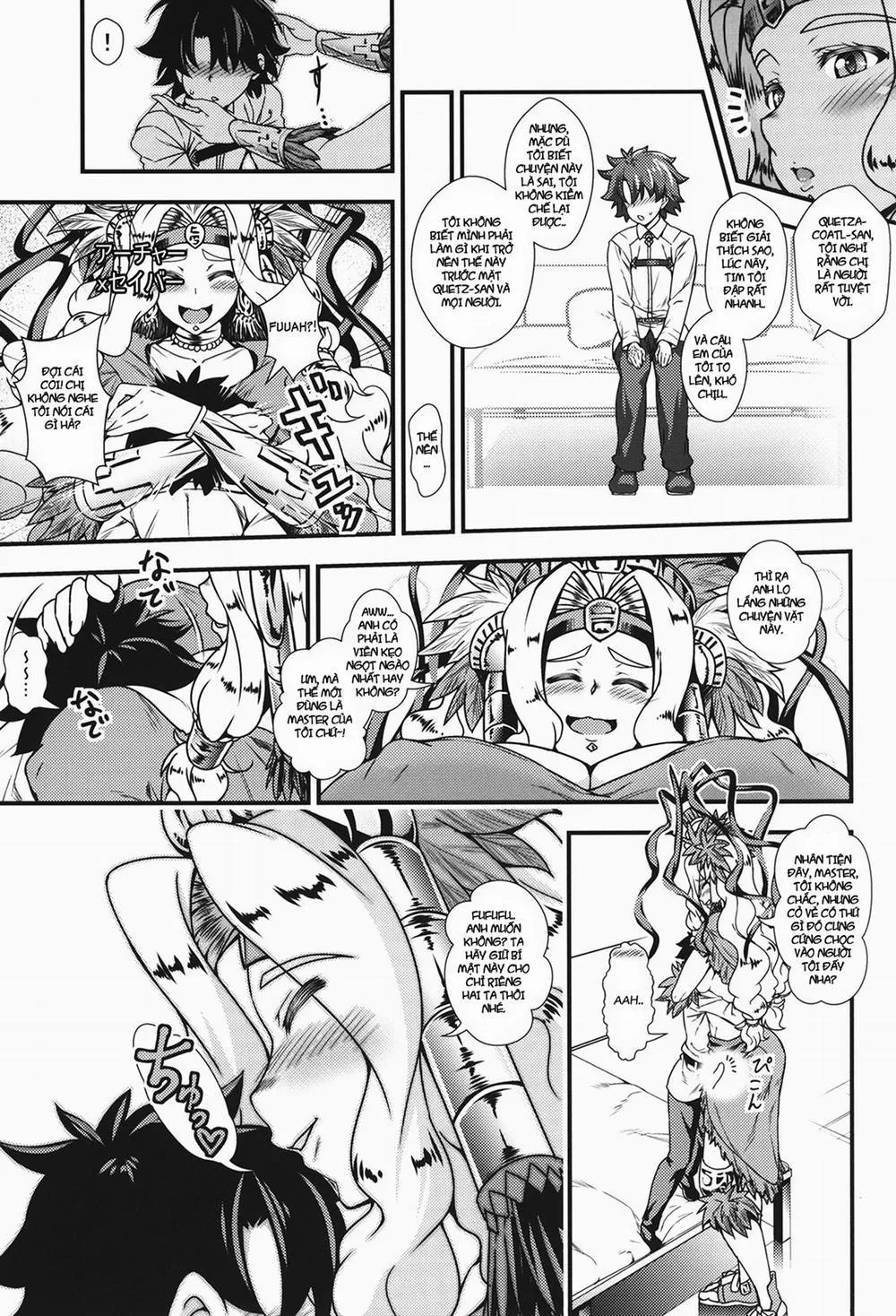 HentaiVN.net - Ảnh 6 - Onee-san Servant to Shota Master ga Zukkon Bakkon Suru Hon (Fate/Grand Order) - Chap 1