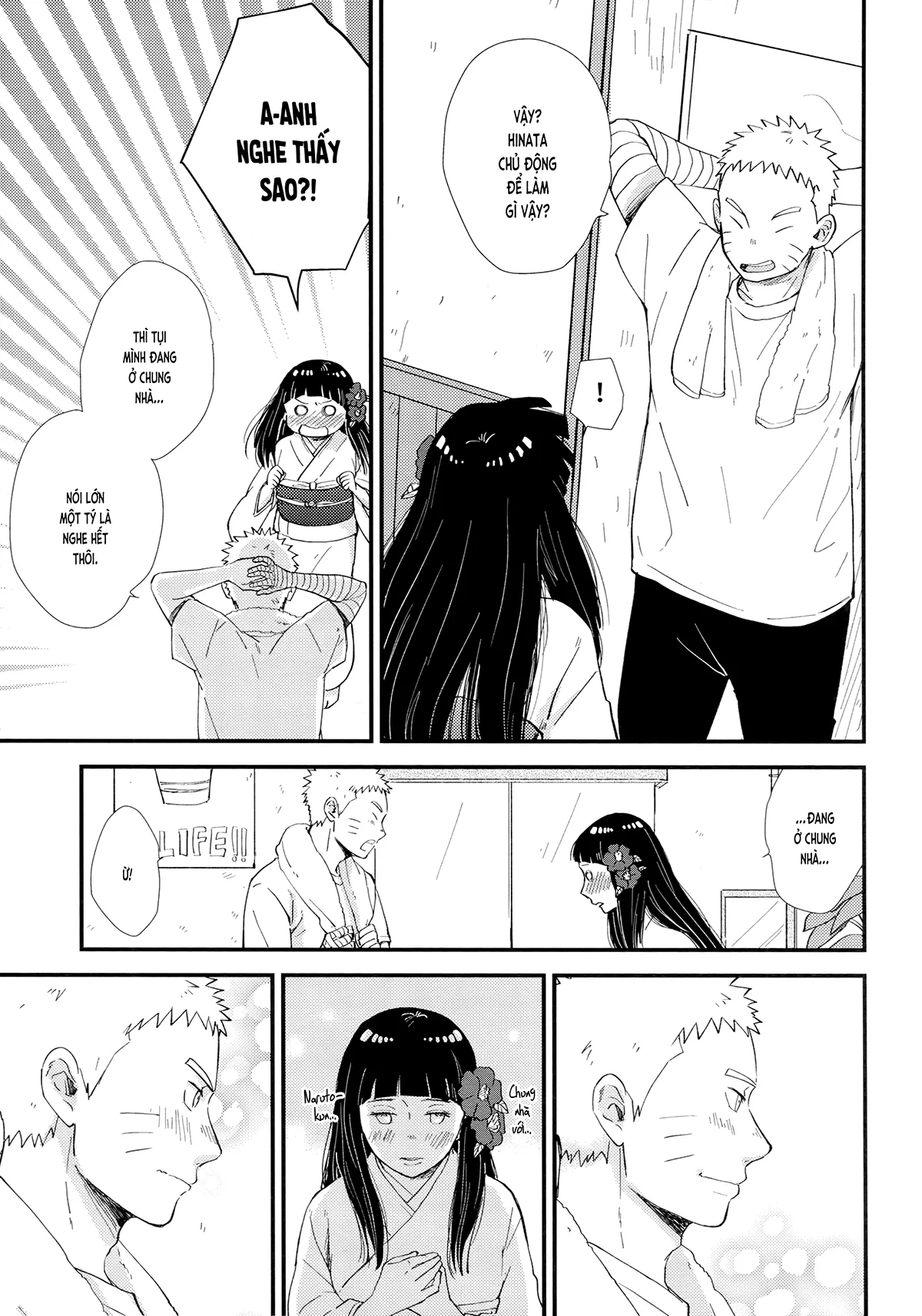 HentaiVN.net - Ảnh 16 - Bệnh Yêu (NARUTO) [Love Sick (NARUTO -ナルト-)] - Chap 1