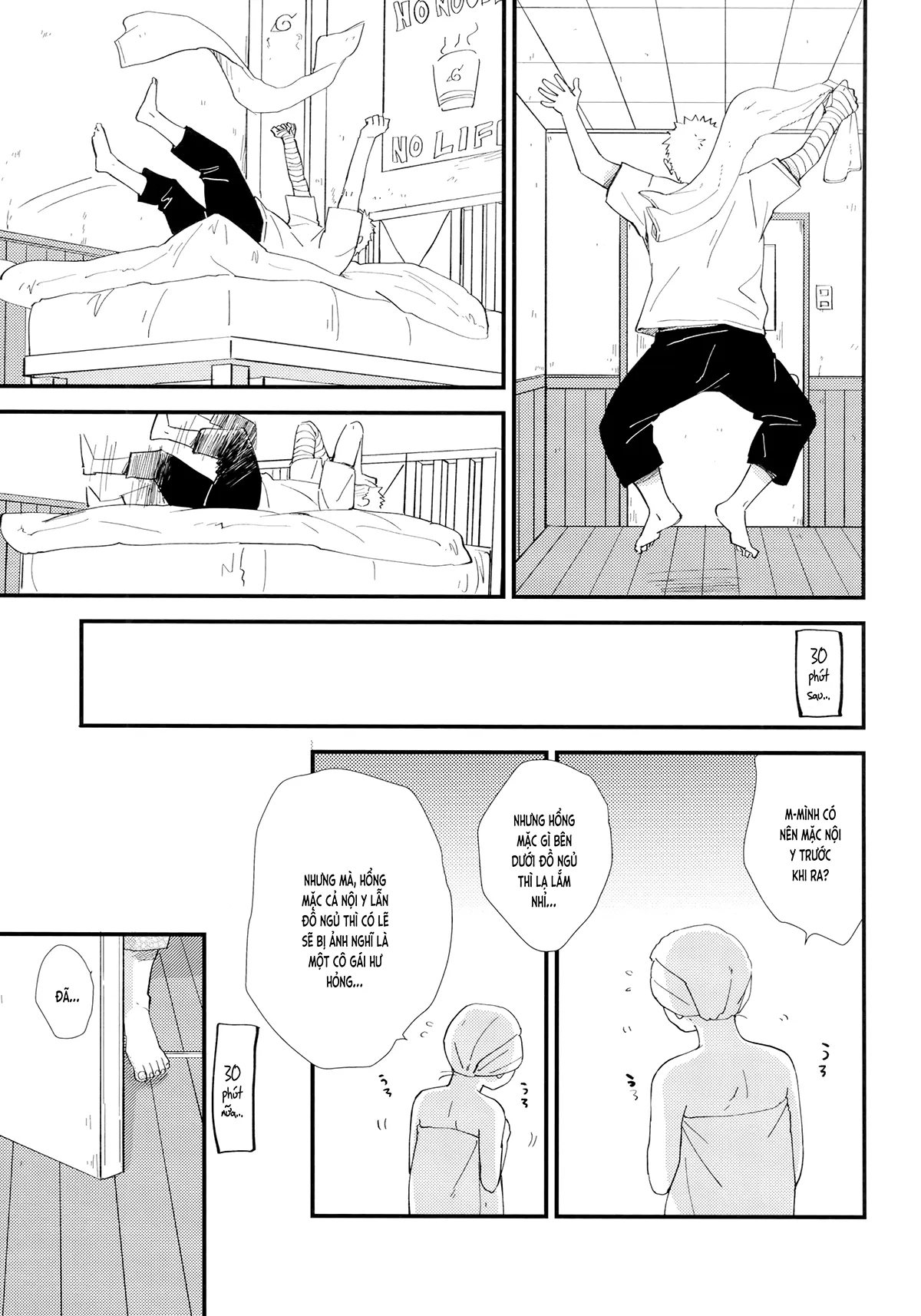 HentaiVN.net - Ảnh 20 - Bệnh Yêu (NARUTO) [Love Sick (NARUTO -ナルト-)] - Chap 1