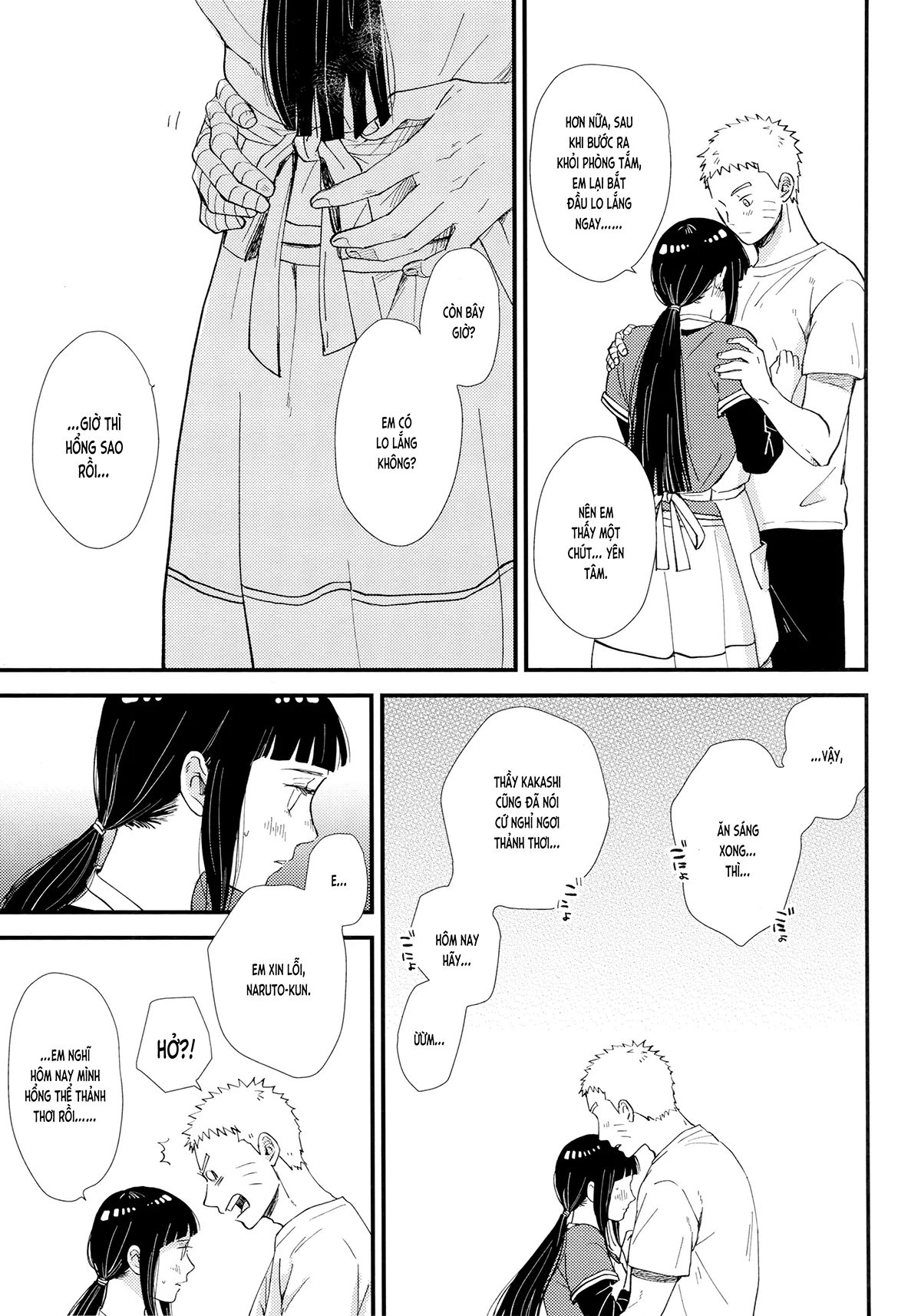HentaiVN.net - Ảnh 26 - Bệnh Yêu (NARUTO) [Love Sick (NARUTO -ナルト-)] - Chap 1