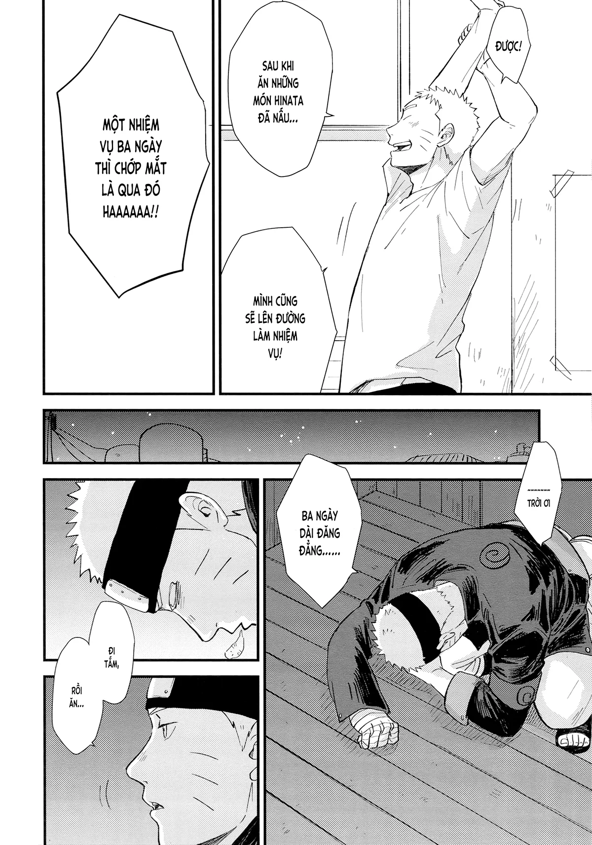 HentaiVN.net - Ảnh 12 - Bệnh Yêu (NARUTO) [Love Sick (NARUTO -ナルト-)] - Chap 2