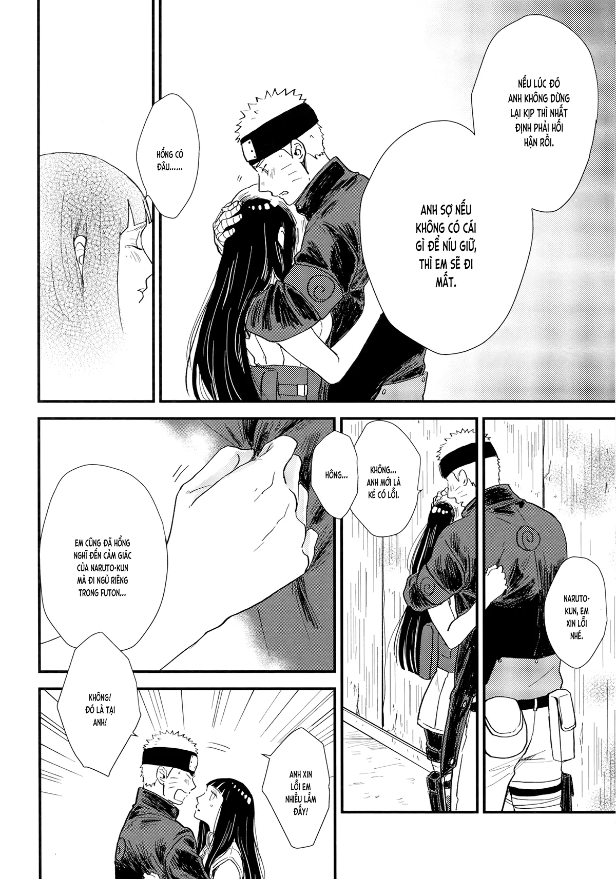 HentaiVN.net - Ảnh 34 - Bệnh Yêu (NARUTO) [Love Sick (NARUTO -ナルト-)] - Chap 2