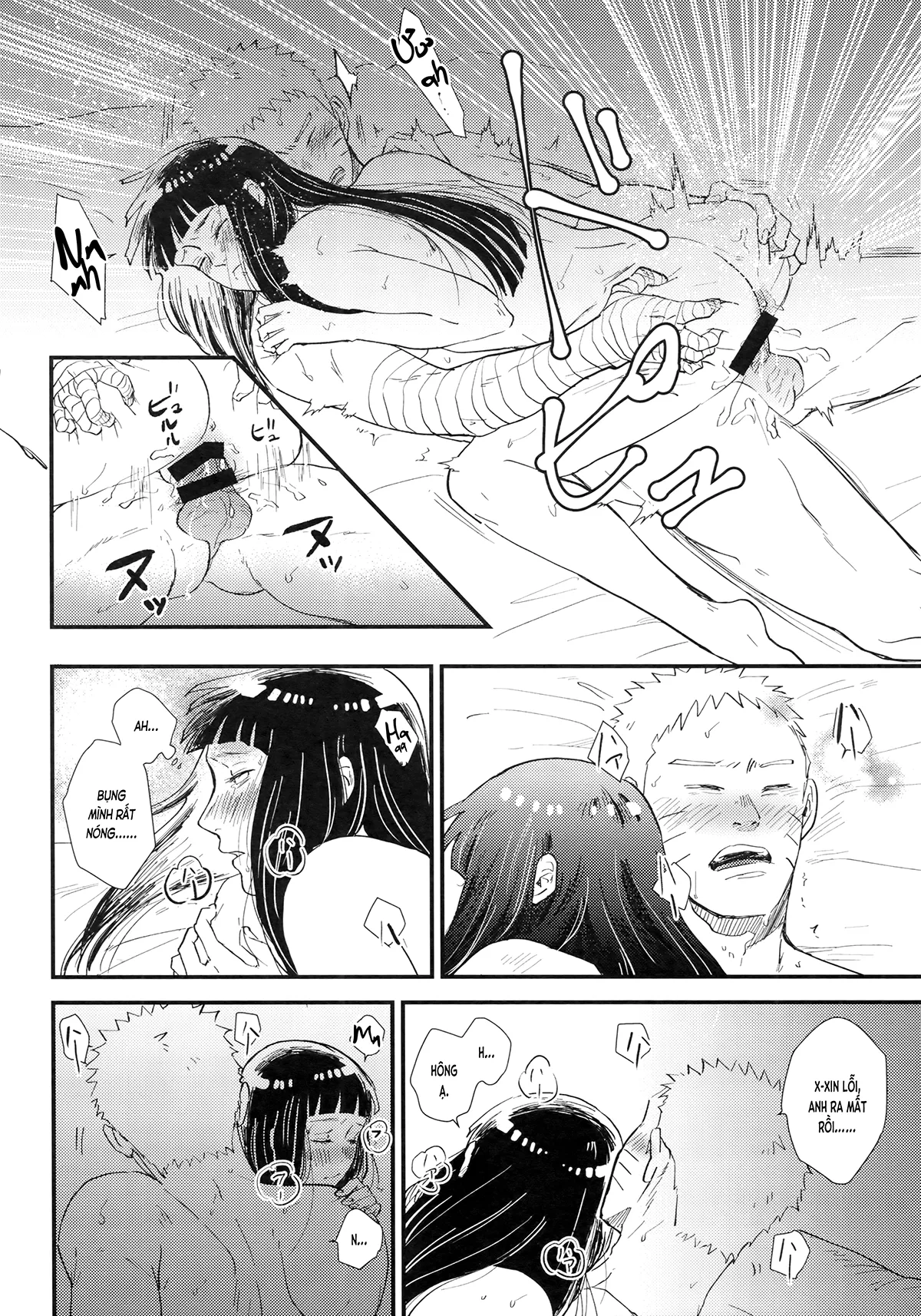 HentaiVN.net - Ảnh 21 - Bệnh Yêu (NARUTO) [Love Sick (NARUTO -ナルト-)] - Chap 4