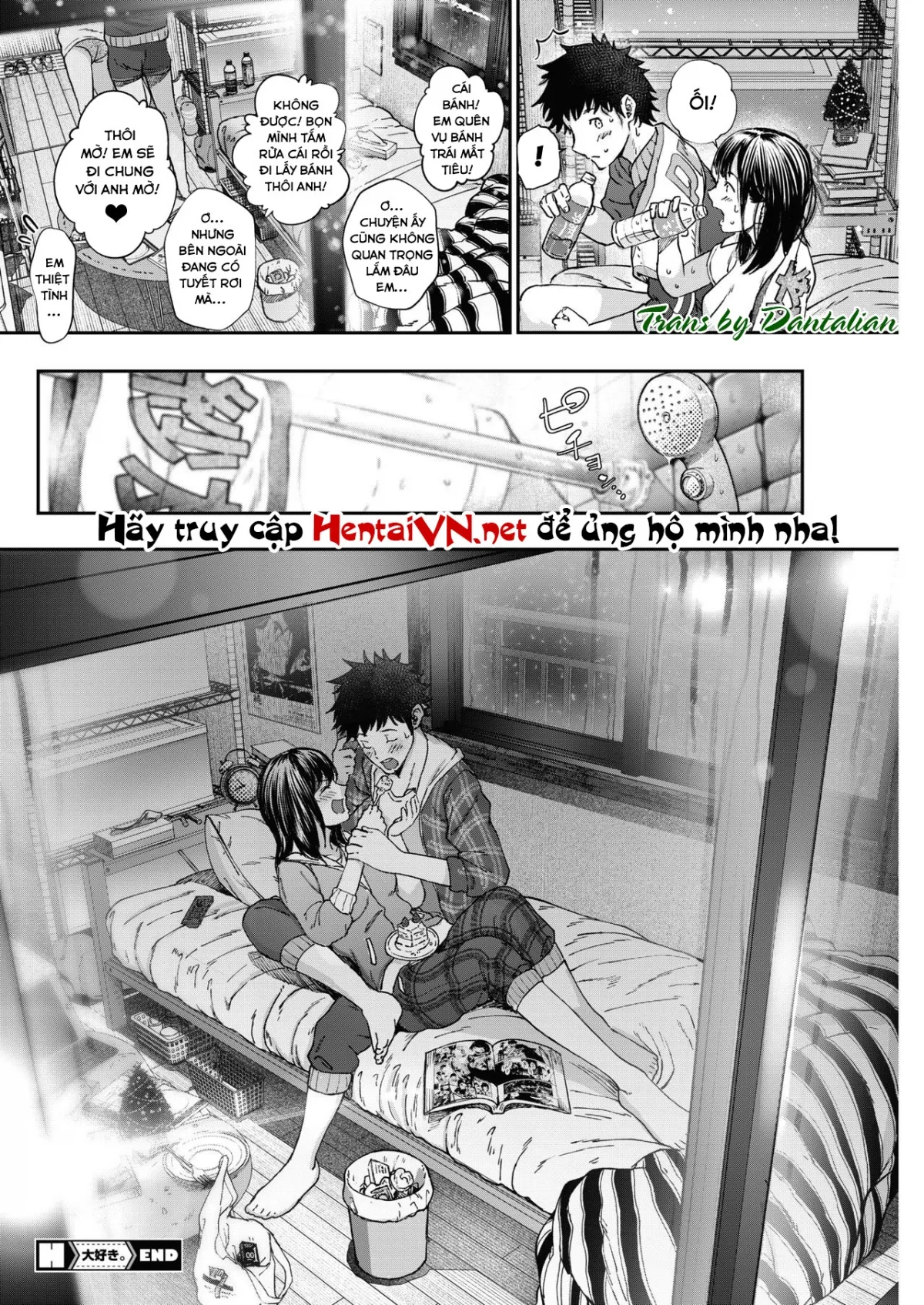 HentaiVN.net - Ảnh 25 - Yêu! Yêu! Yêu Nhiều Lắm! [Daisuki; I love you] - Chap 1