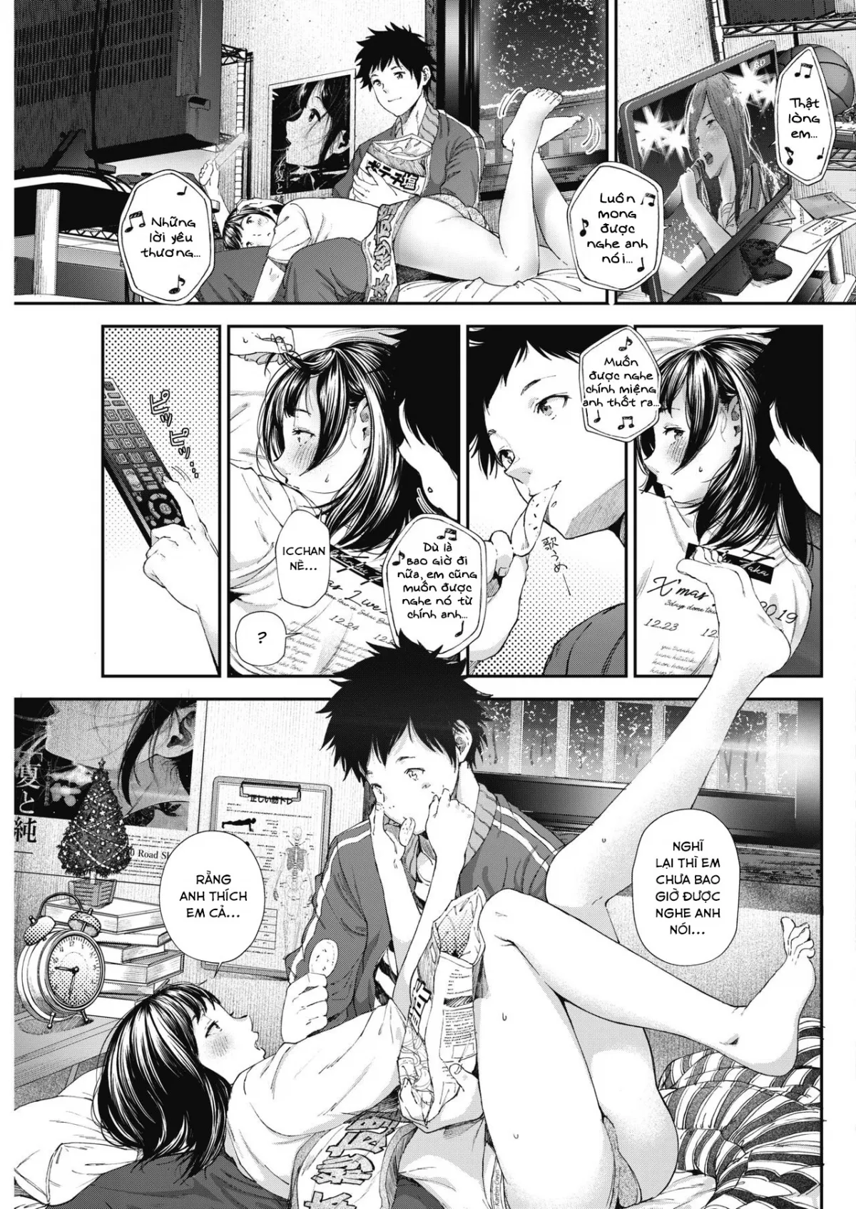 HentaiVN.net - Ảnh 4 - Yêu! Yêu! Yêu Nhiều Lắm! [Daisuki; I love you] - Chap 1