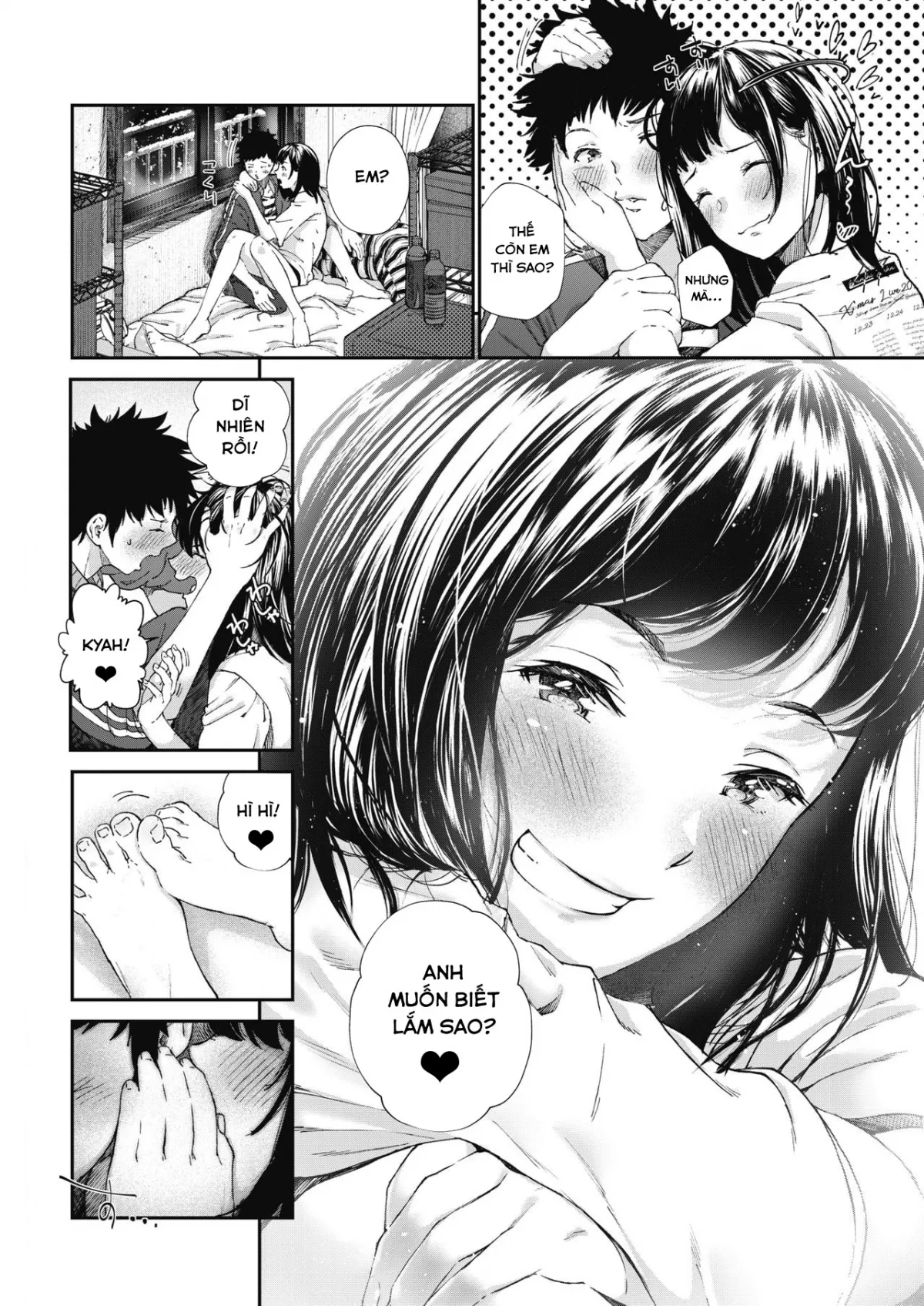 HentaiVN.net - Ảnh 7 - Yêu! Yêu! Yêu Nhiều Lắm! [Daisuki; I love you] - Chap 1
