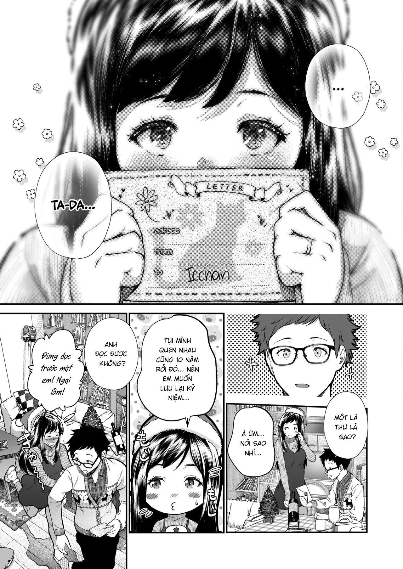 HentaiVN.net - Ảnh 5 - Yêu! Yêu! Yêu Nhiều Lắm! [Daisuki; I love you] - Chap 2