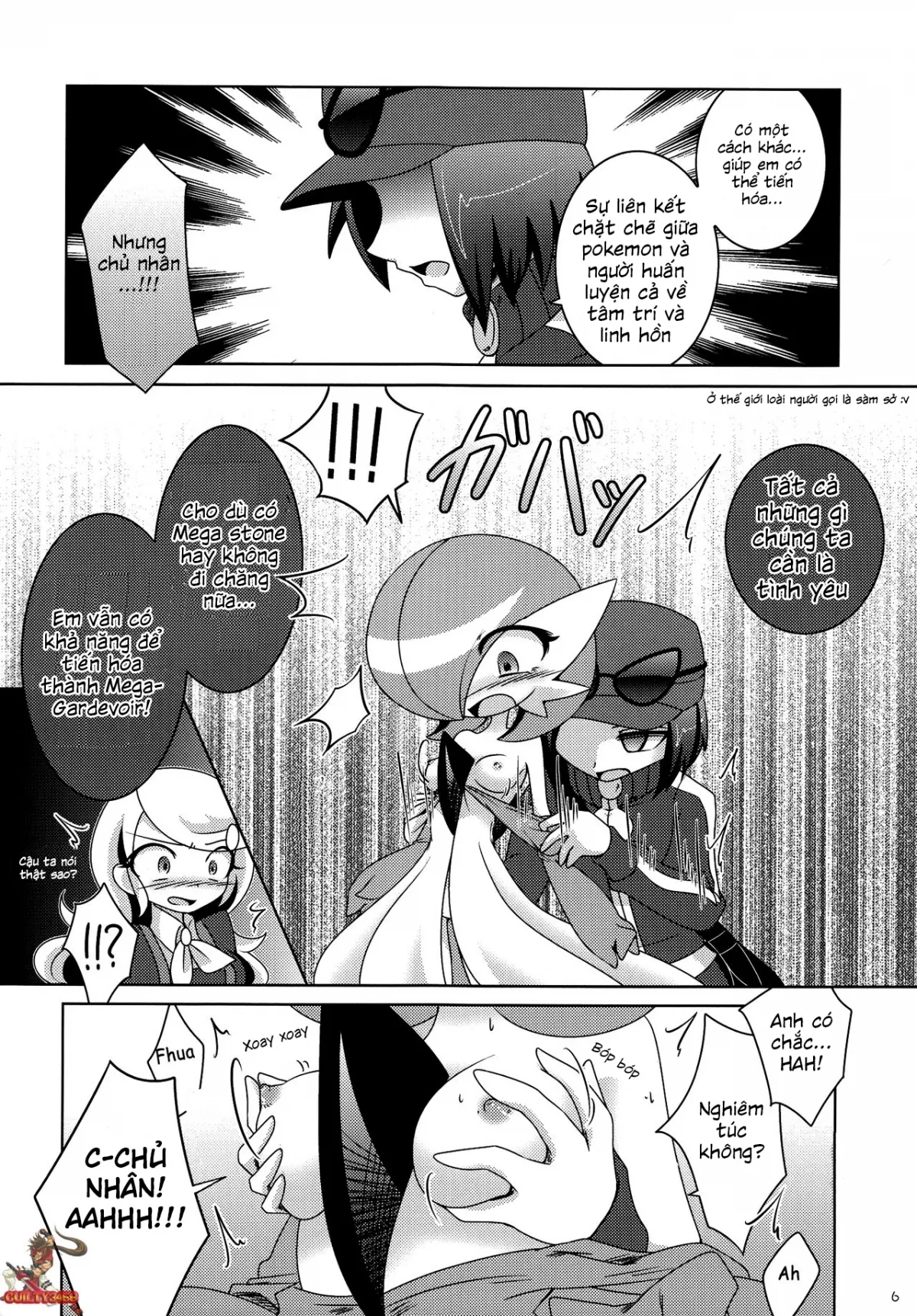 HentaiVN.net - Ảnh 6 - Aisae Areba Megastone ga Nakute mo Megashinka Dekiru yo ne! (Pokemon) - Chap 1