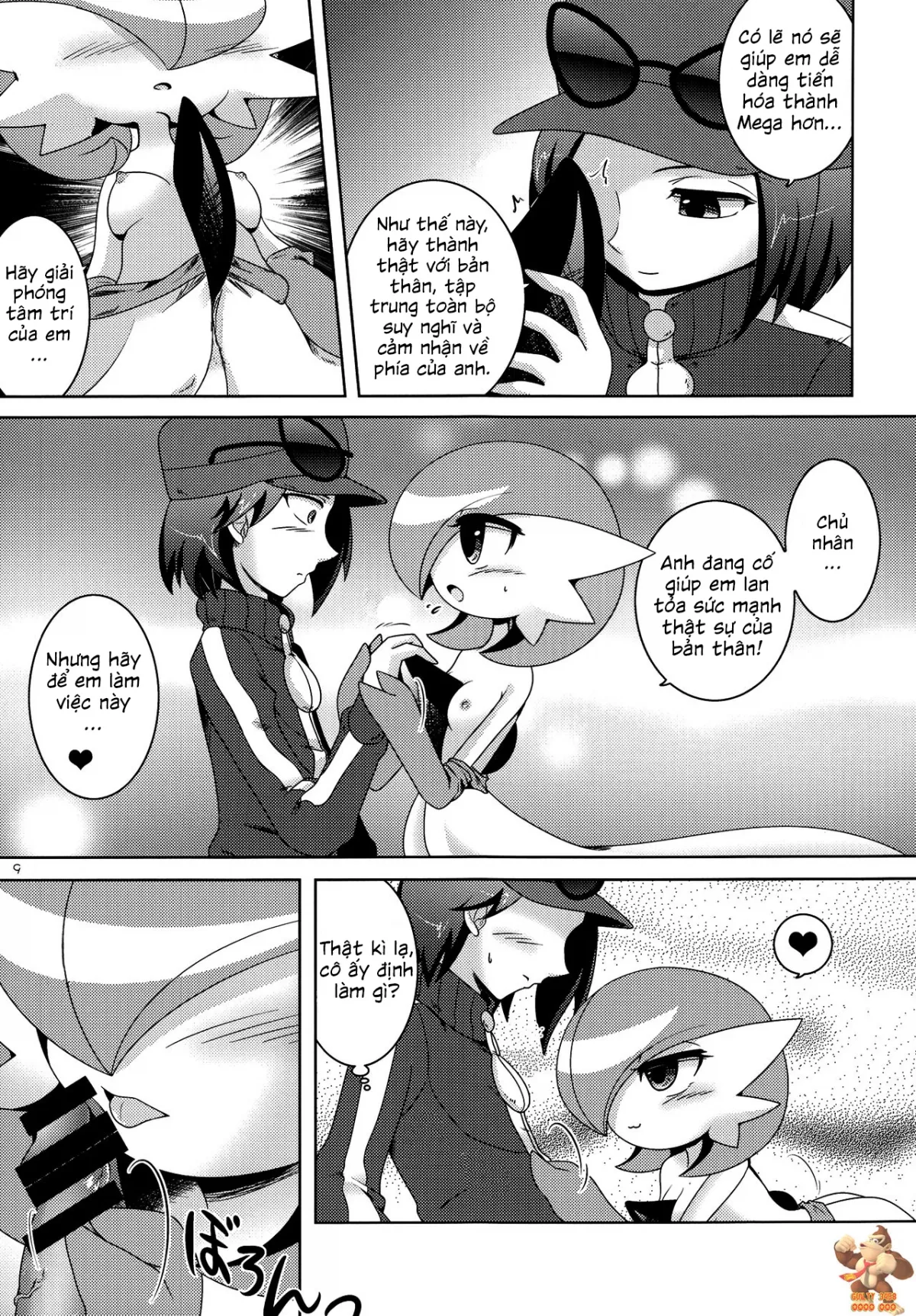 HentaiVN.net - Ảnh 9 - Aisae Areba Megastone ga Nakute mo Megashinka Dekiru yo ne! (Pokemon) - Chap 1