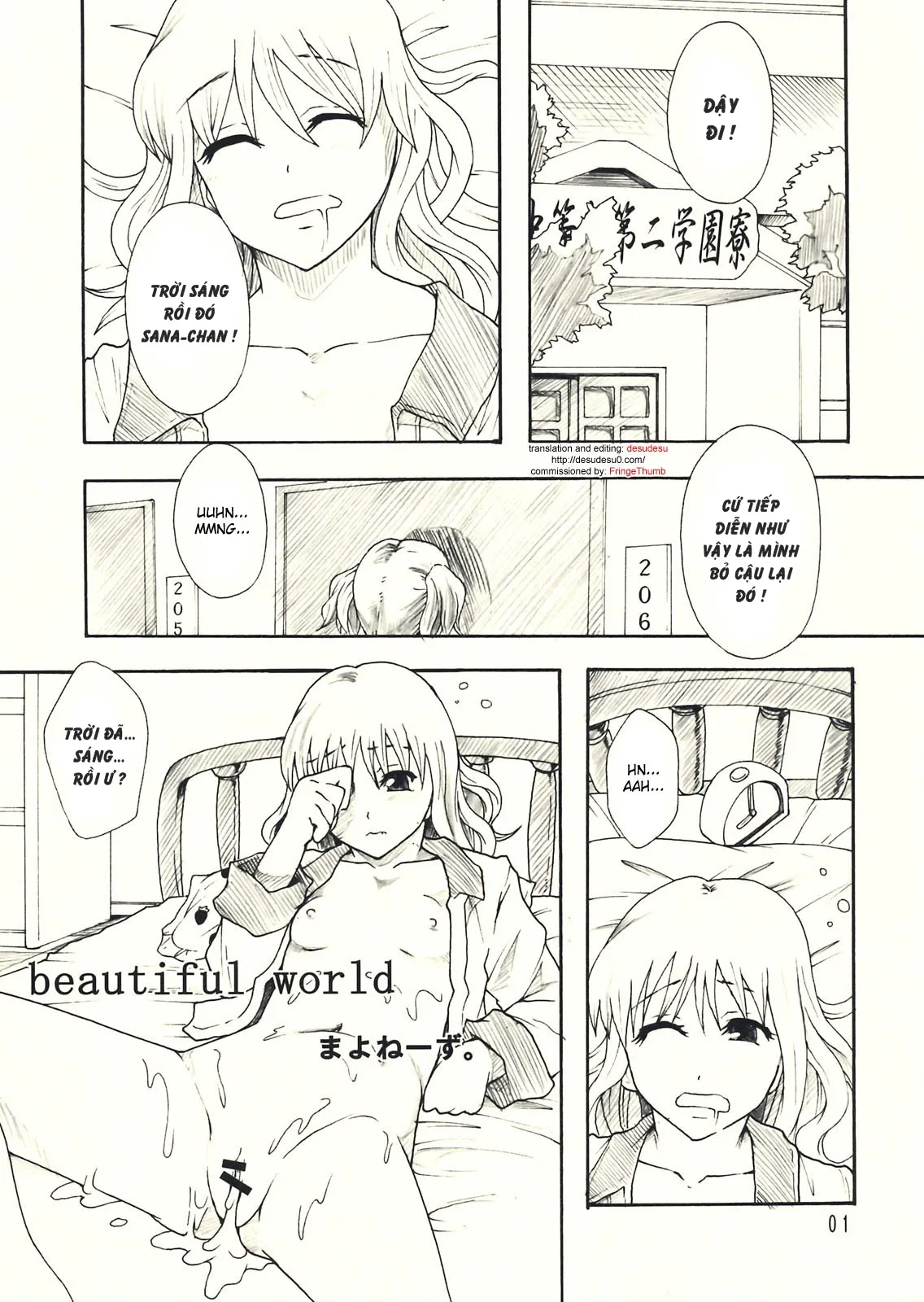 HentaiVN.net - Ảnh 3 - 1 Thế Giới Tươi Đẹp (Beautiful World) - Chap 1