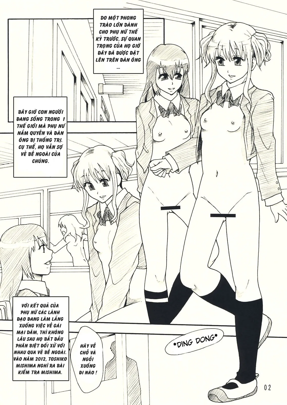 HentaiVN.net - Ảnh 4 - 1 Thế Giới Tươi Đẹp (Beautiful World) - Chap 1