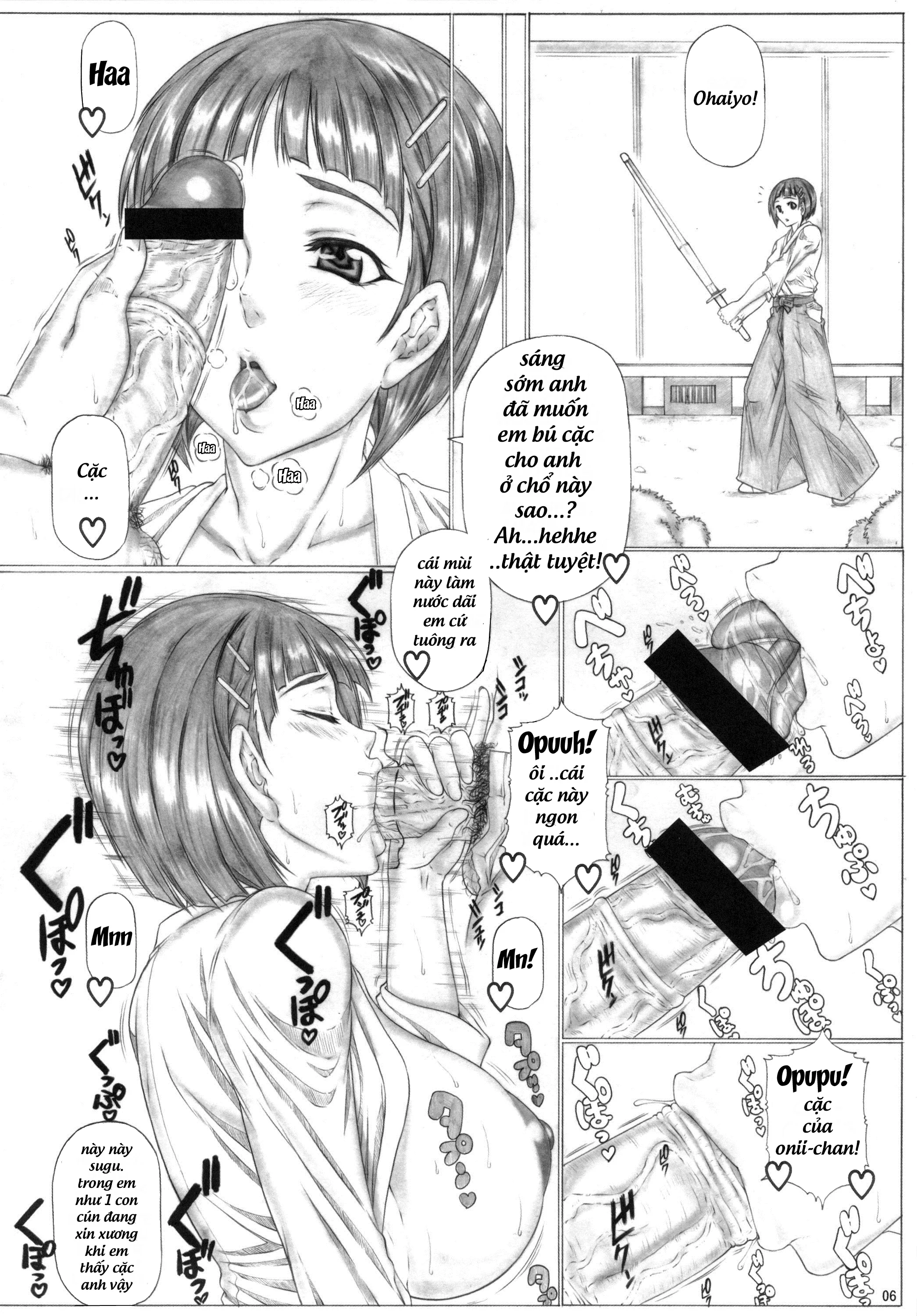 HentaiVN.net - Ảnh 7 - Angel's Stroke 72 - Sugu* Scramble! Oniichan No Seiyoku Kanri (Sword Art Online) [Suguha Scramble - Managing Onii-Chan's Sex-Drive] - Chap 1