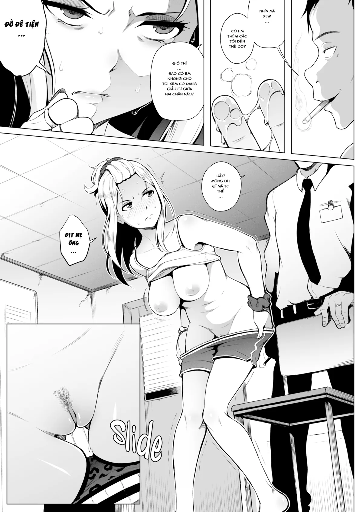 HentaiVN.net - Ảnh 10 - The Cure for Kleptomania [Ăn Cắp Thì Xử Làm Sao Đây?] - Chap 1