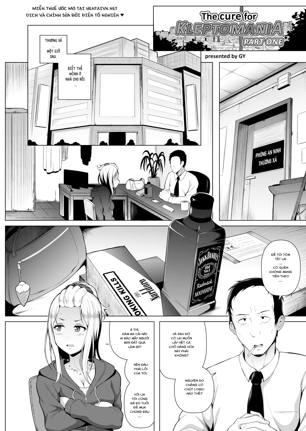 HentaiVN.net - Ảnh 3 - The Cure for Kleptomania [Ăn Cắp Thì Xử Làm Sao Đây?] - Chap 1