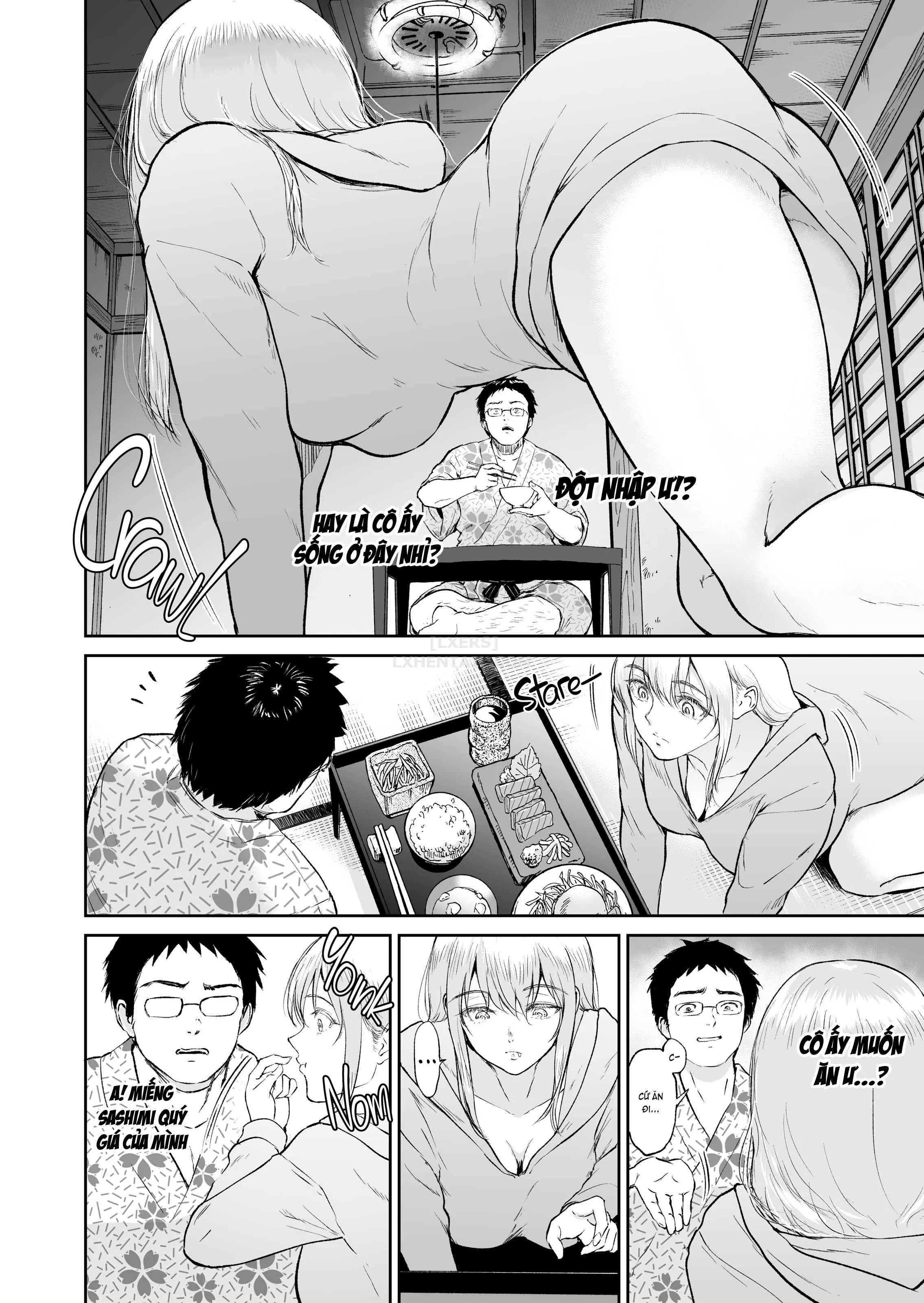 HentaiVN.net - Ảnh 4 - Hot Springs at a 0-Star Resort - Chap 1