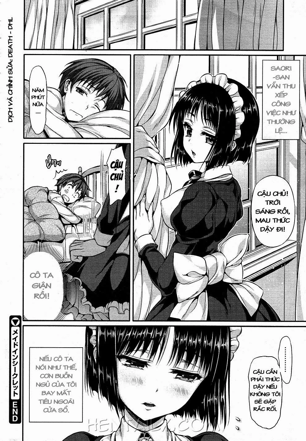 HentaiVN.net - Ảnh 9 - Maid in Secret - Chap 1