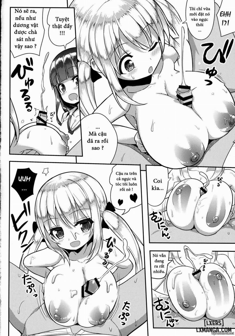 HentaiVN.net - Ảnh 11 - Gaman Shinakute Iinda yo [Tôi muốn bóp ngực của bạn] - Chap 1