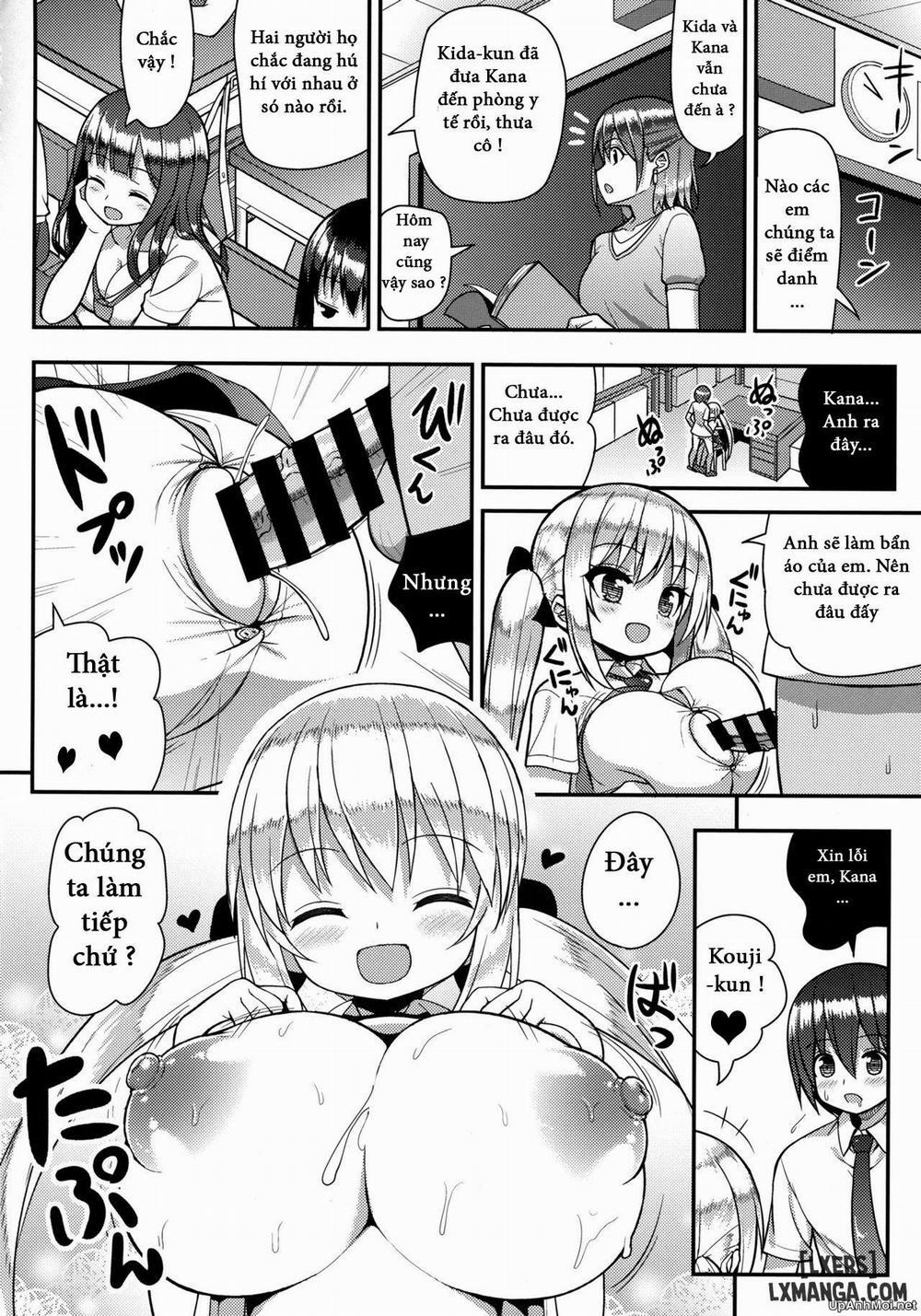 HentaiVN.net - Ảnh 21 - Gaman Shinakute Iinda yo [Tôi muốn bóp ngực của bạn] - Chap 1