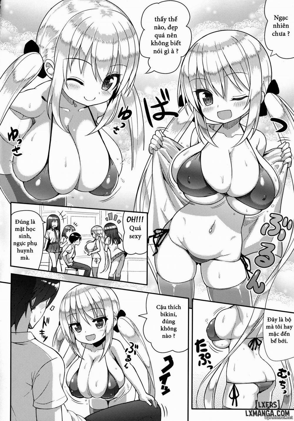 HentaiVN.net - Ảnh 5 - Gaman Shinakute Iinda yo [Tôi muốn bóp ngực của bạn] - Chap 1
