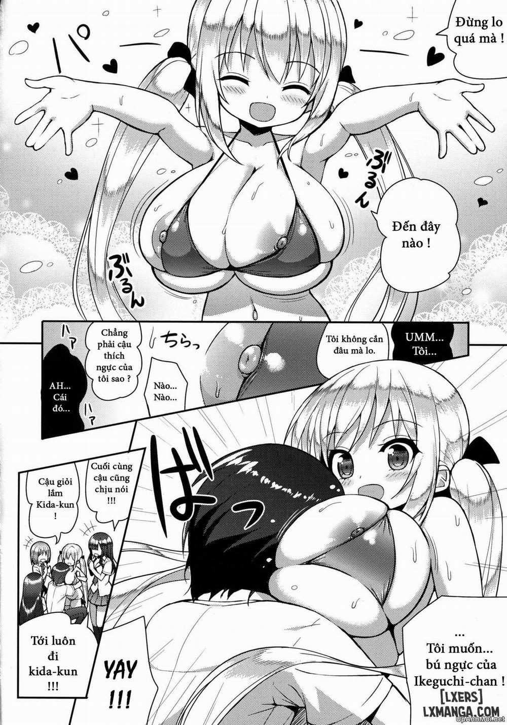 HentaiVN.net - Ảnh 7 - Gaman Shinakute Iinda yo [Tôi muốn bóp ngực của bạn] - Chap 1