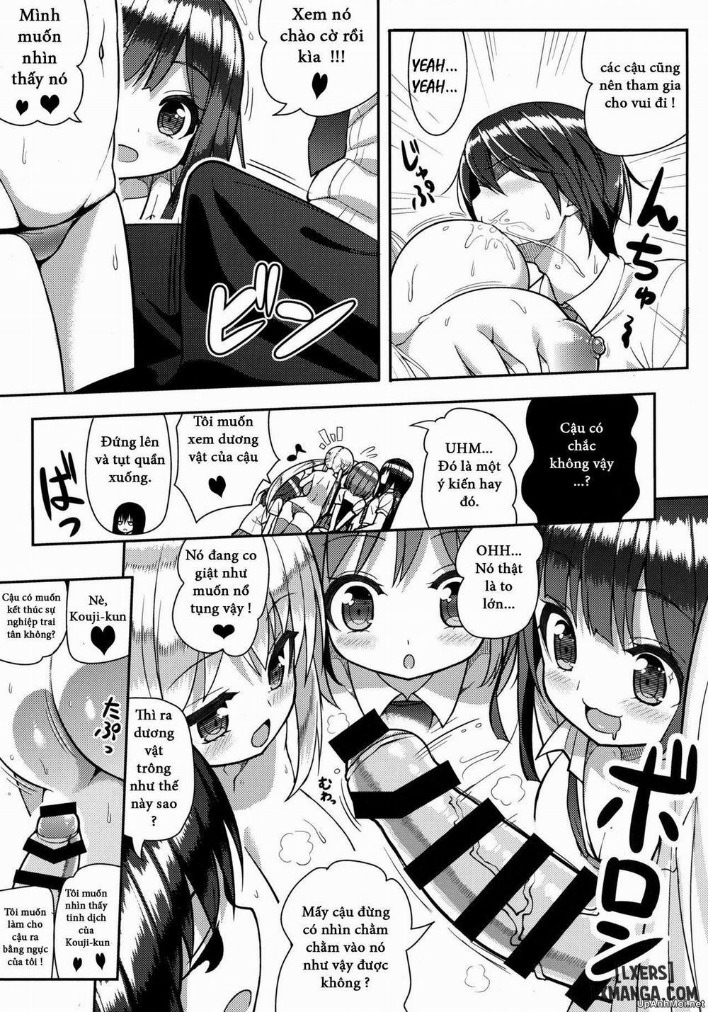 HentaiVN.net - Ảnh 10 - Gaman Shinakute Iinda yo [Tôi muốn bóp ngực của bạn] - Chap 1