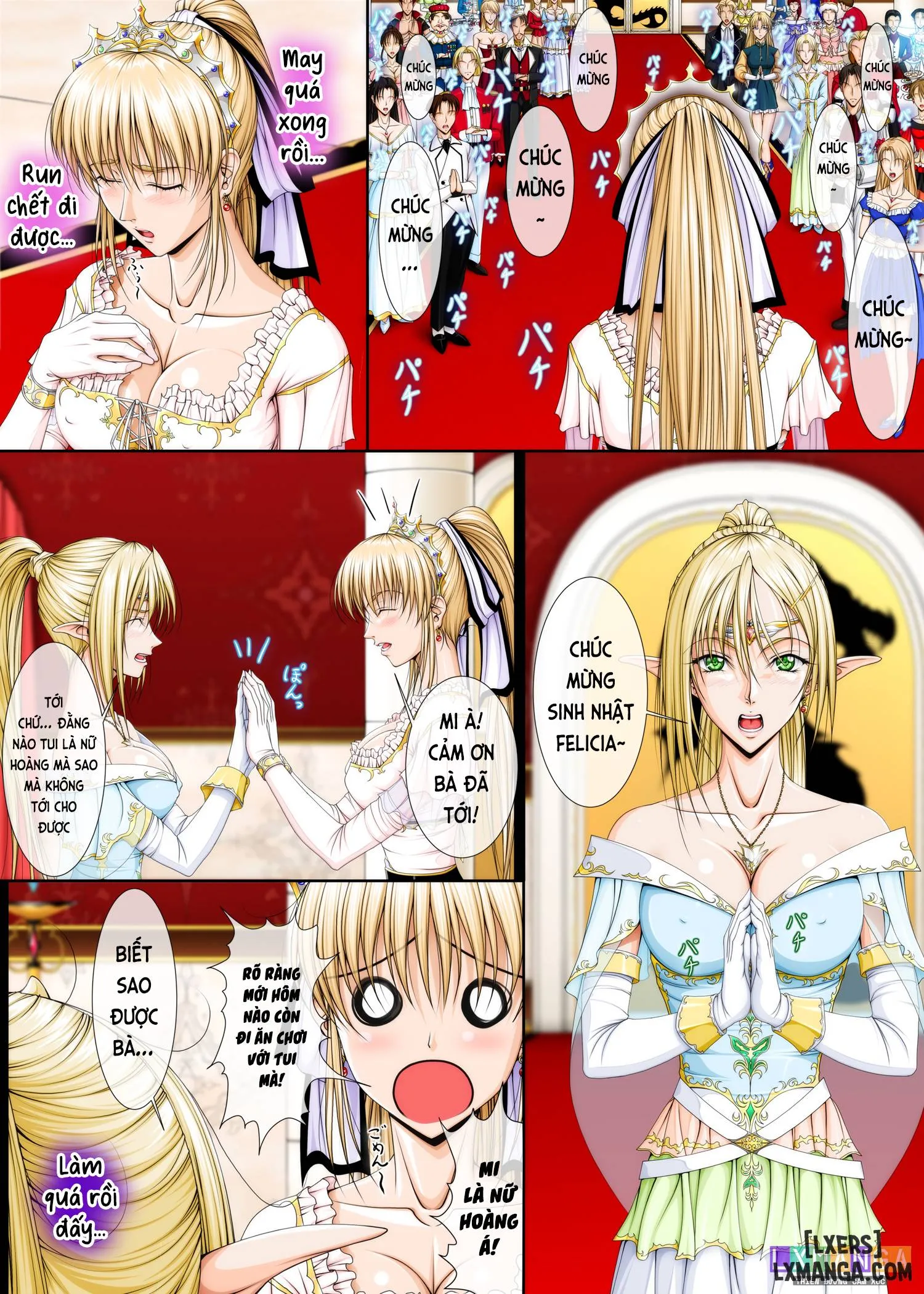HentaiVN.net - Ảnh 22 - おうさま!(仮)1王様と王女様 通常版 - Chap 1