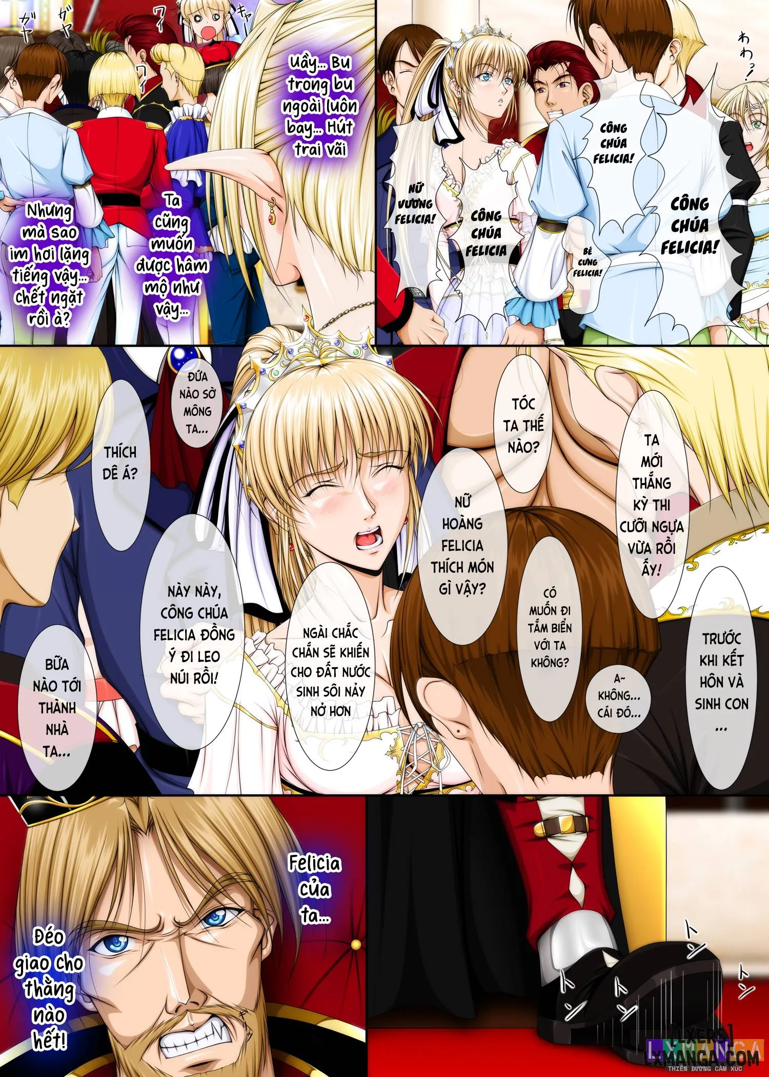 HentaiVN.net - Ảnh 23 - おうさま!(仮)1王様と王女様 通常版 - Chap 1