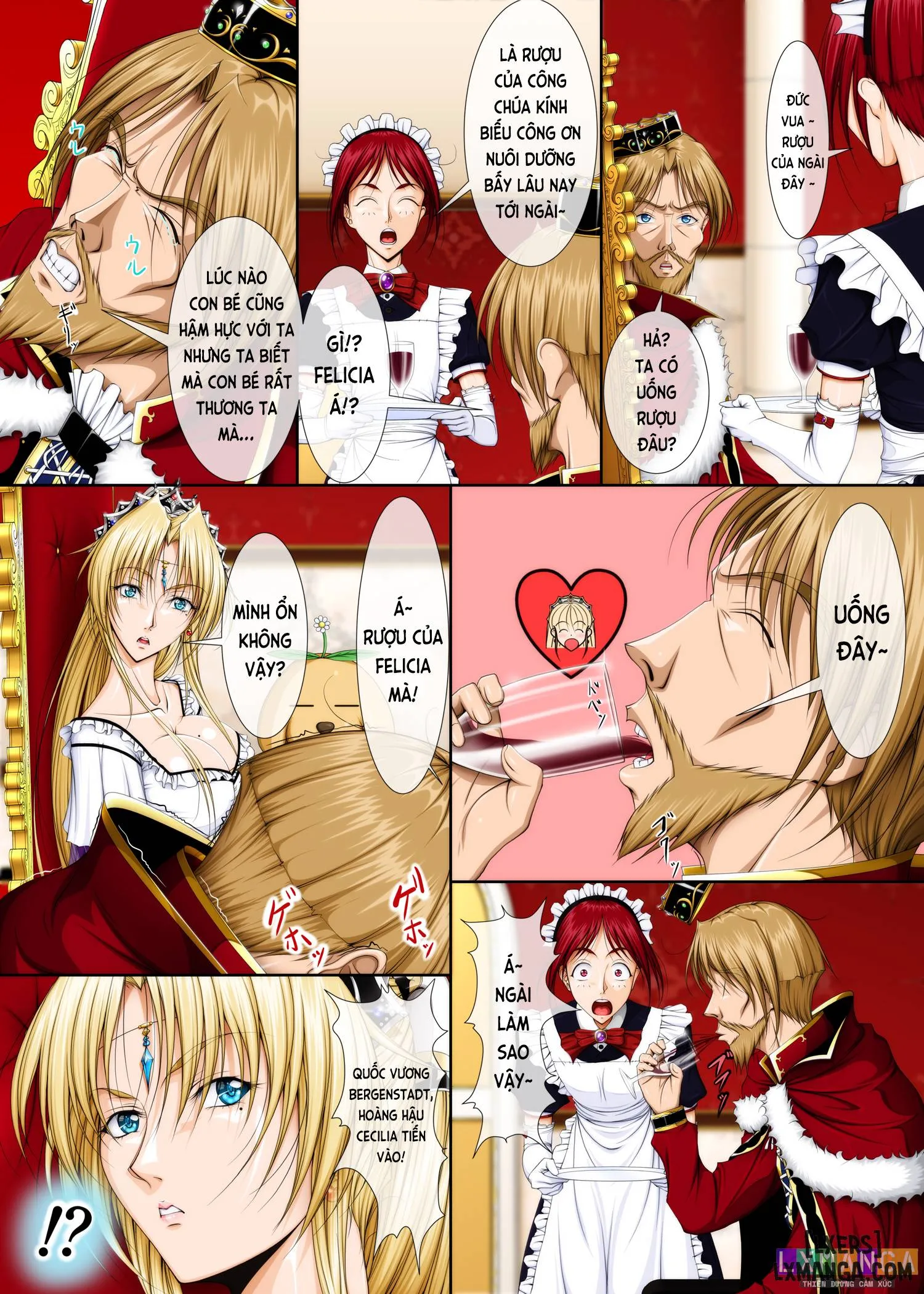 HentaiVN.net - Ảnh 26 - おうさま!(仮)1王様と王女様 通常版 - Chap 1