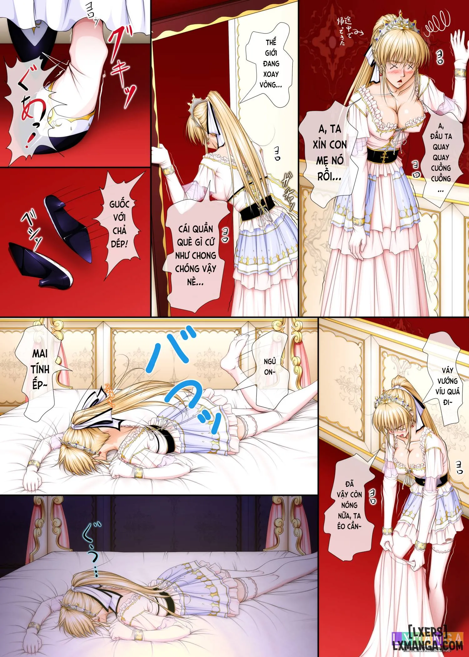 HentaiVN.net - Ảnh 29 - おうさま!(仮)1王様と王女様 通常版 - Chap 1