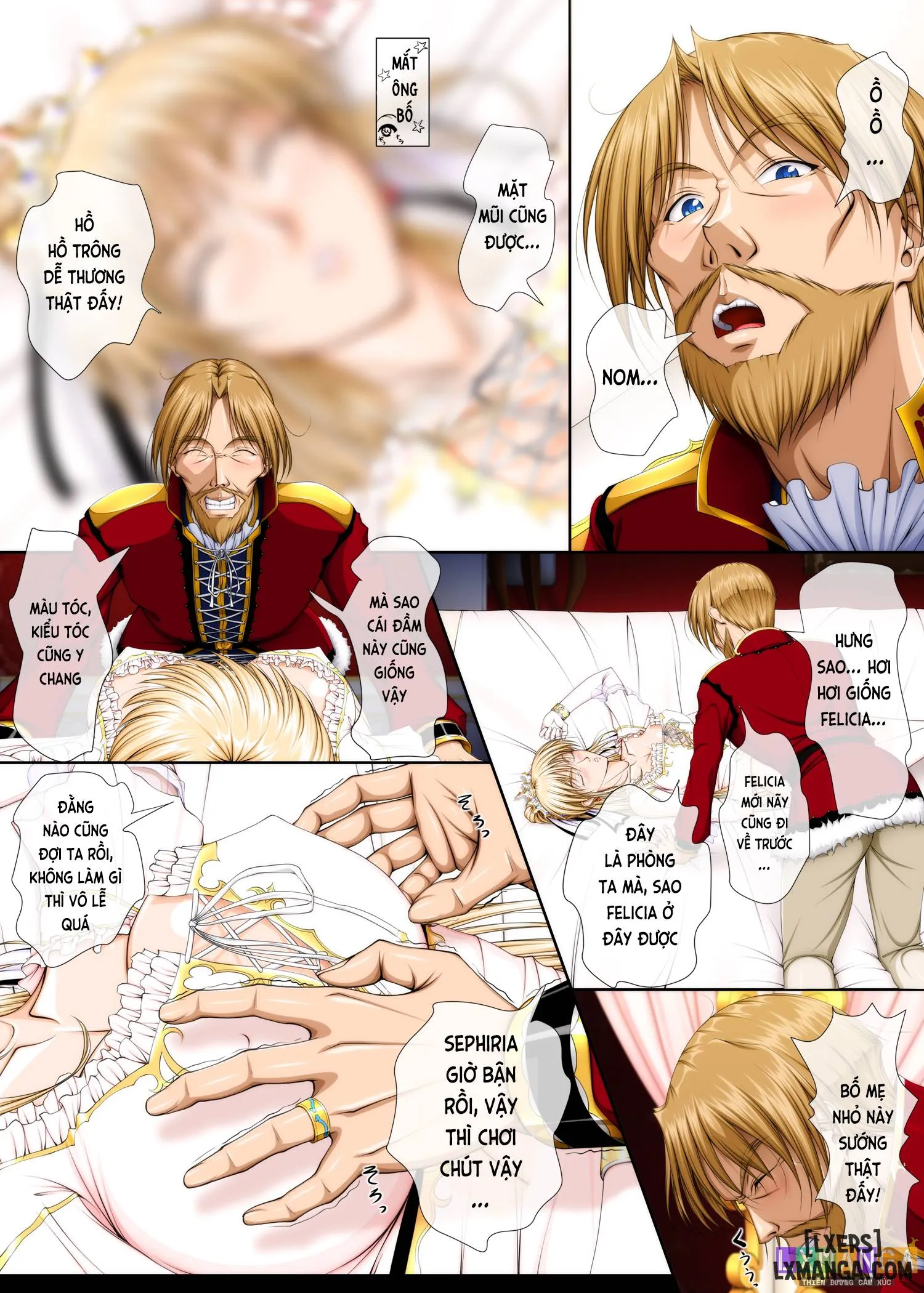 HentaiVN.net - Ảnh 33 - おうさま!(仮)1王様と王女様 通常版 - Chap 1